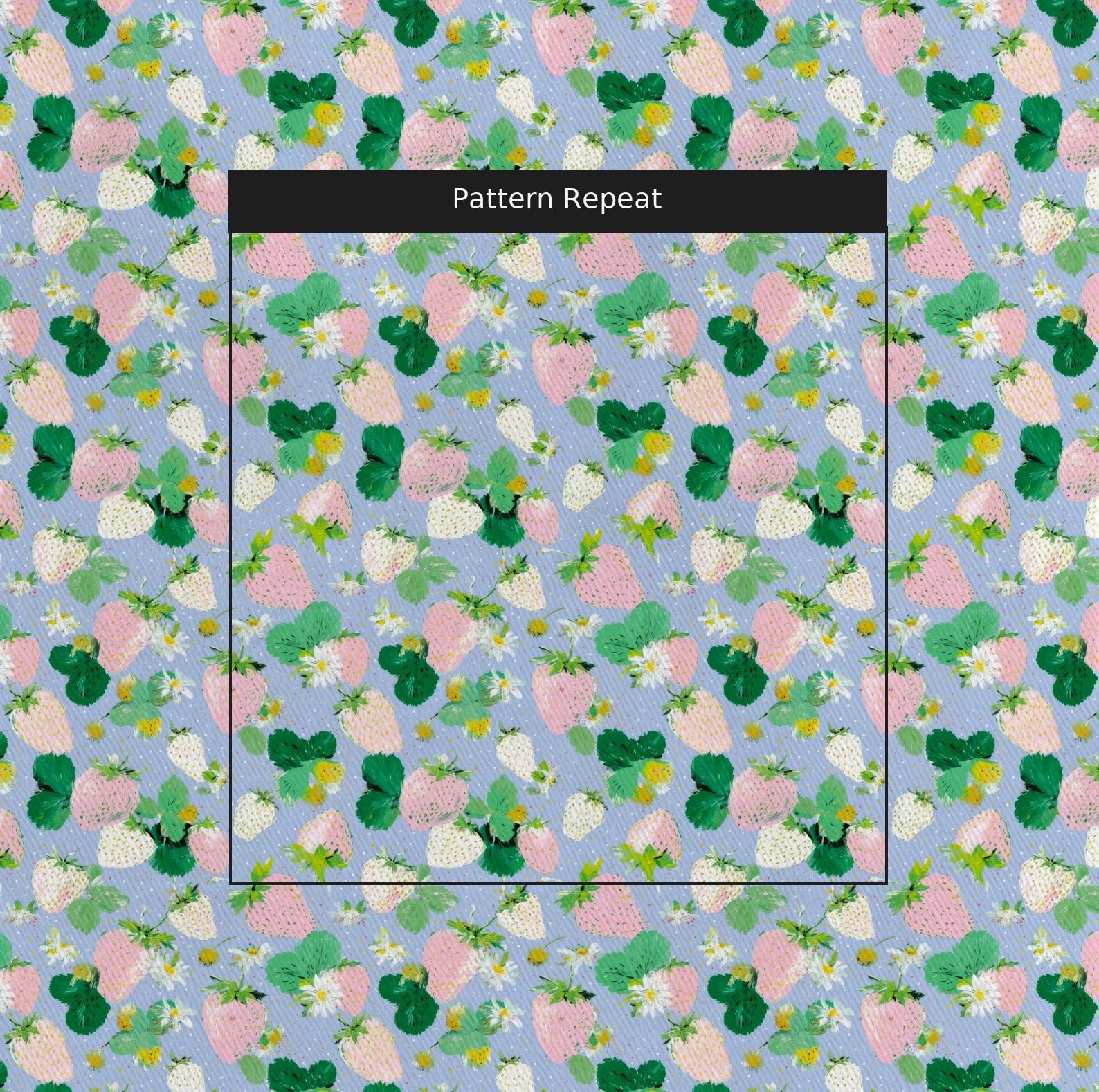 Strawberry Fields - Fabric - Linen Rowe