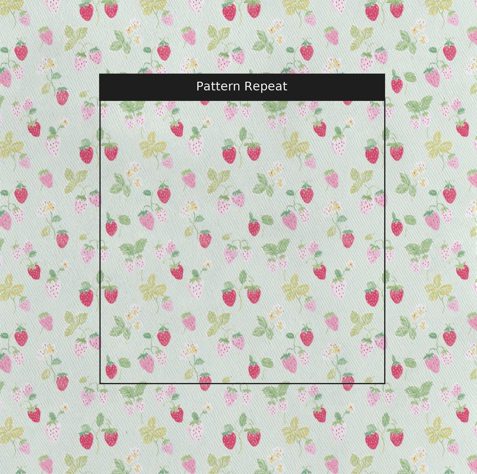 Strawberry Patch - Fabric - Linen Rowe