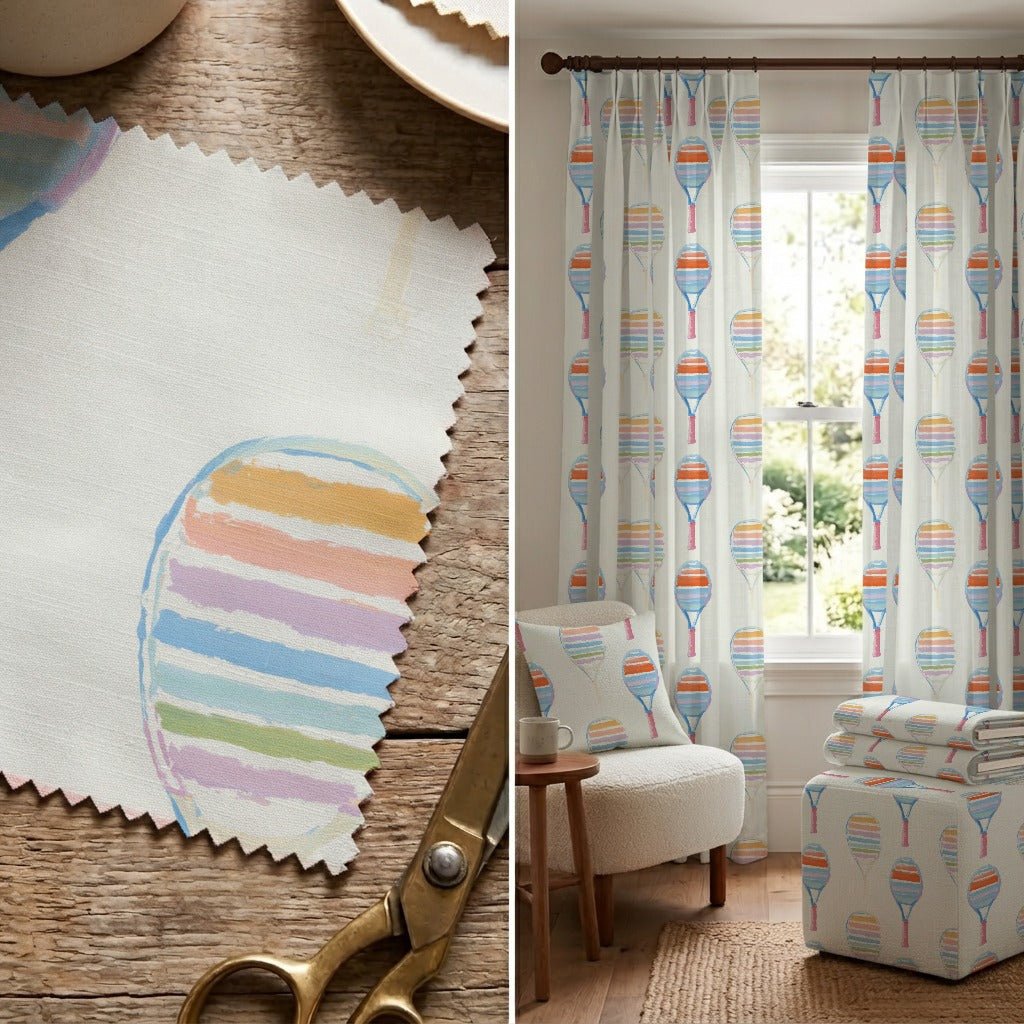Striped Rally - Fabric - Linen Rowe