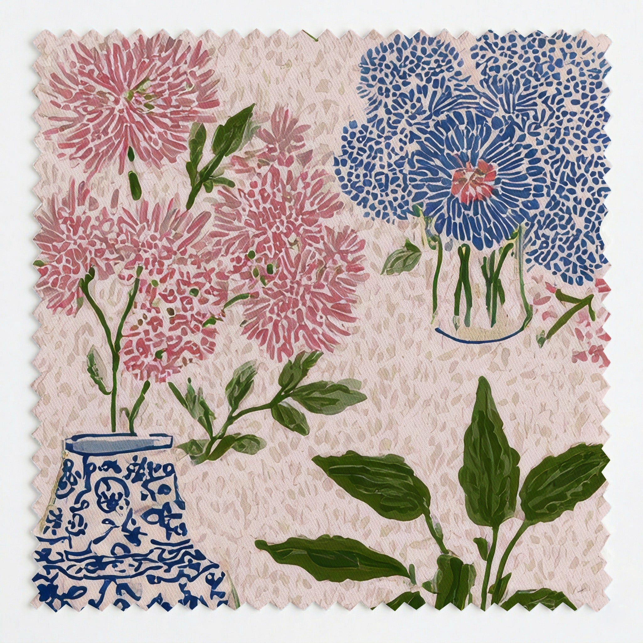 Summertime Vases - Fabric - Linen Rowe