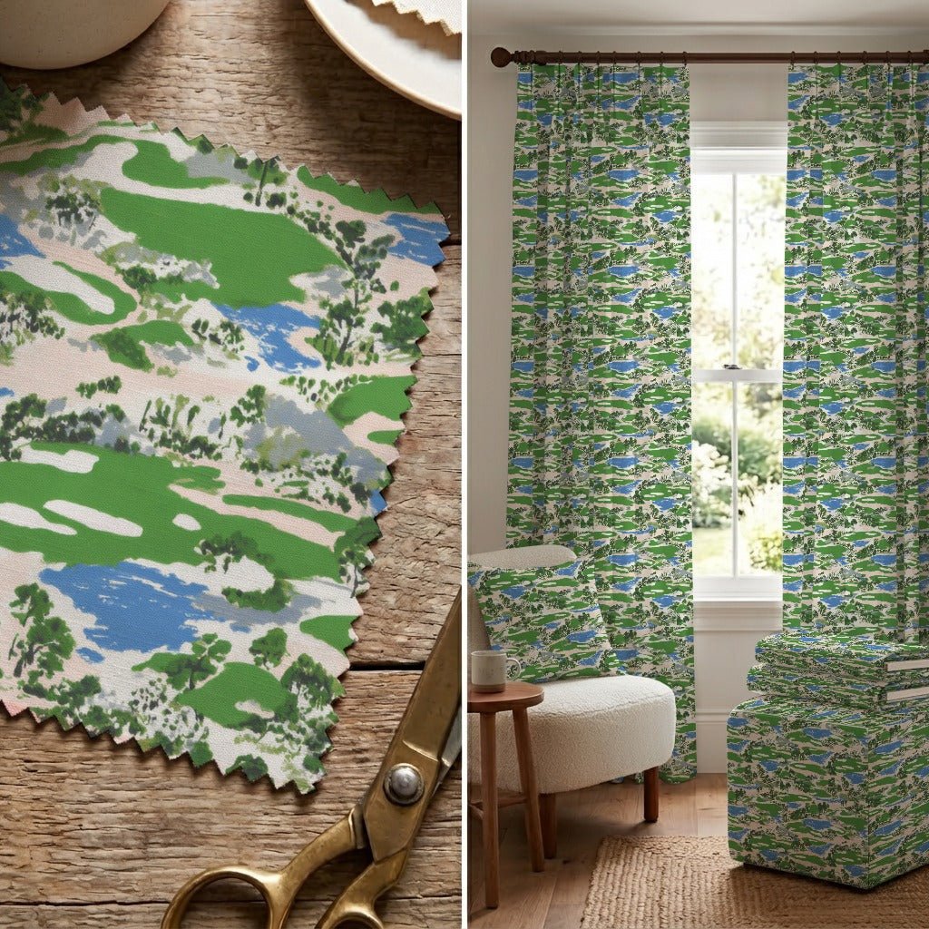 Sunday Round - Fabric - Linen Rowe