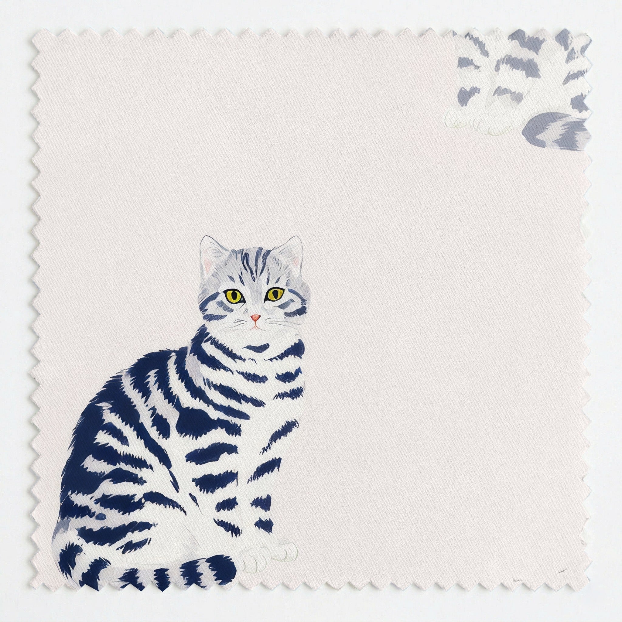 Sweet American Shorthairs - Fabric - Linen Rowe