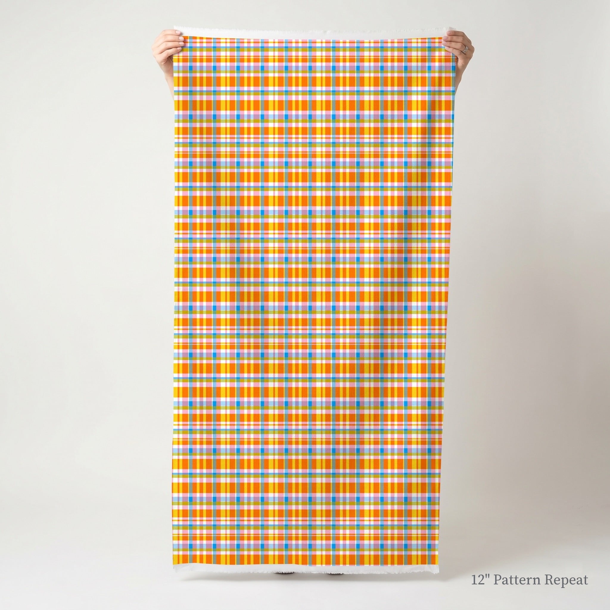 Sweet Tea Check - Fabric - Linen Rowe