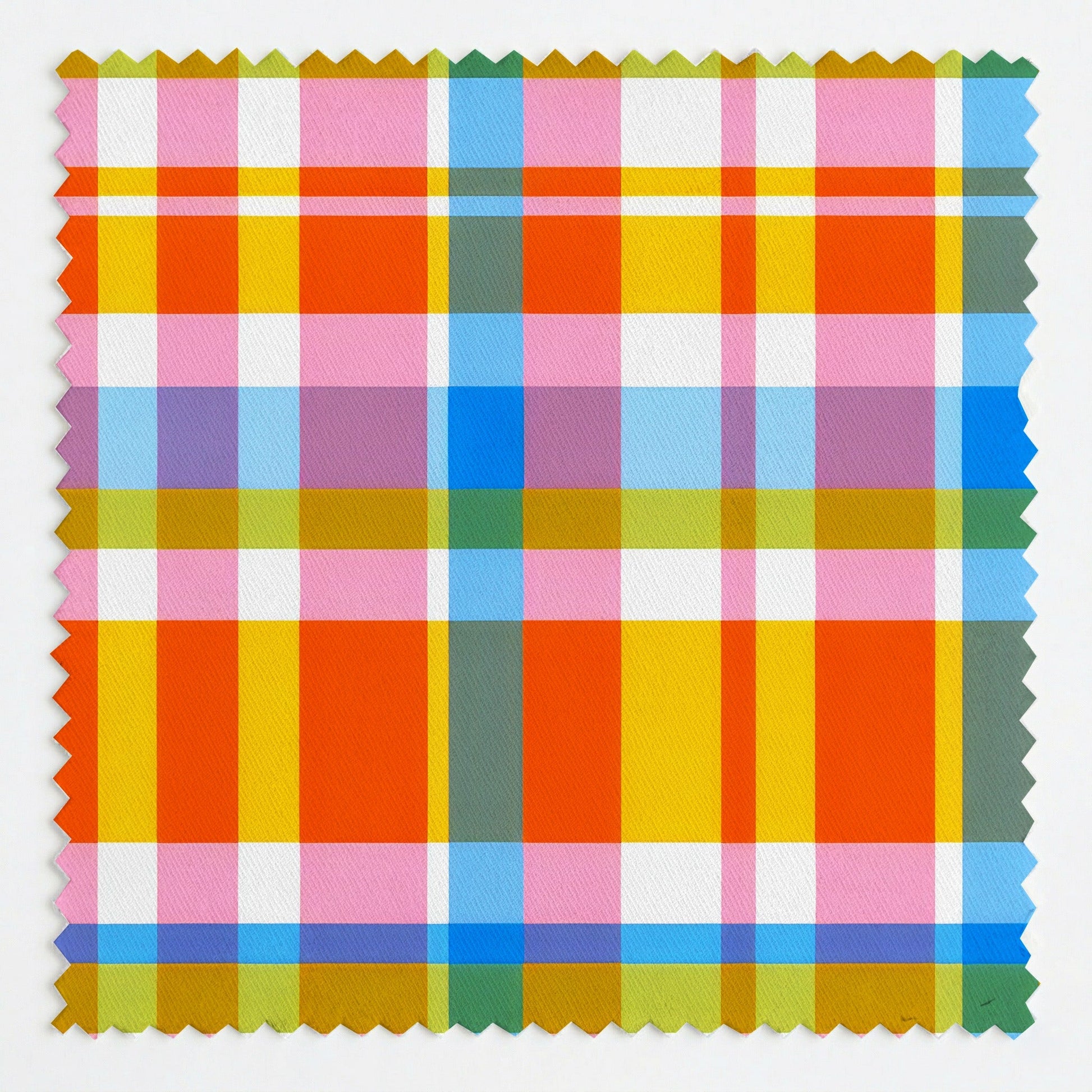 Sweet Tea Check - Fabric - Linen Rowe