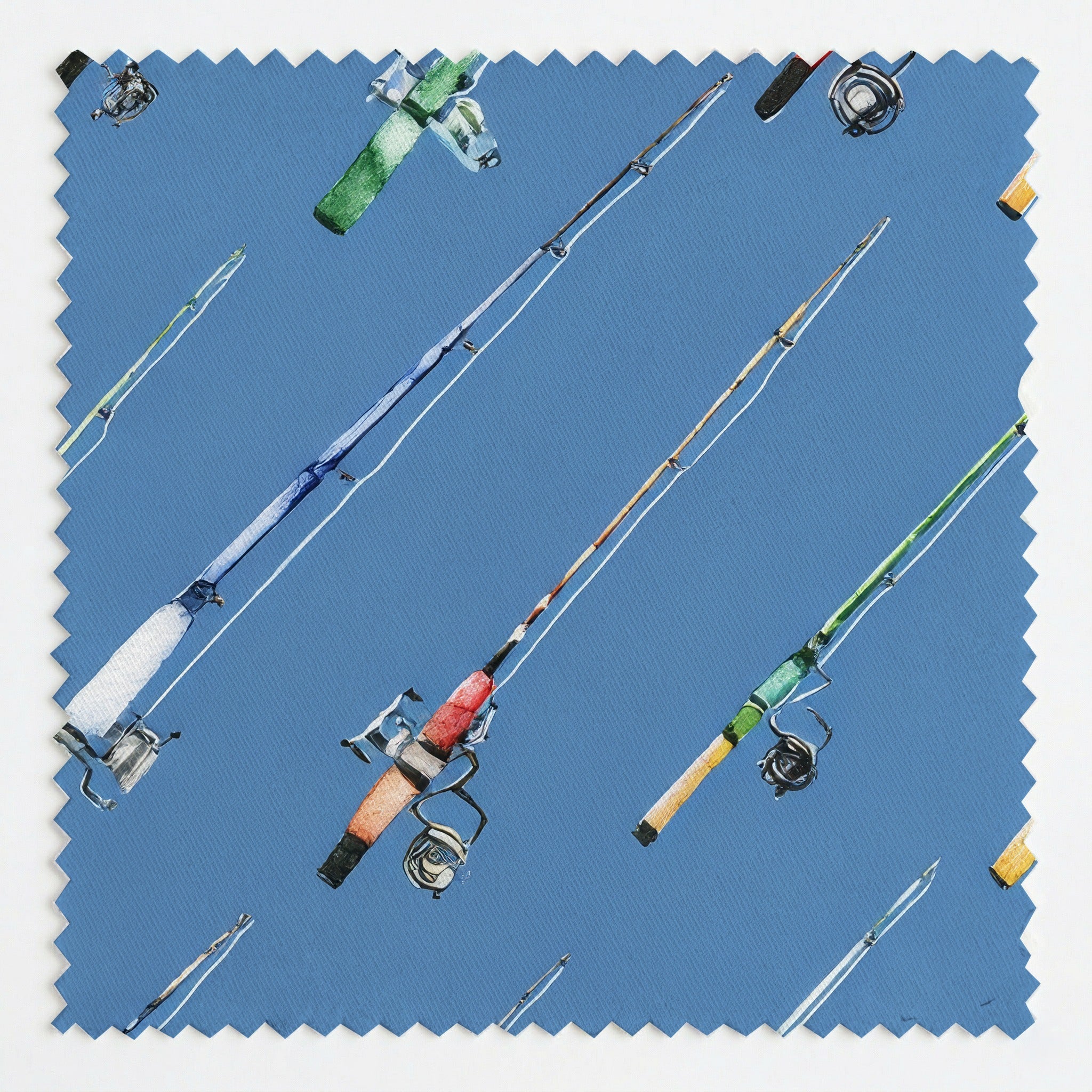 Tackle Box Rods - Fabric - Linen Rowe