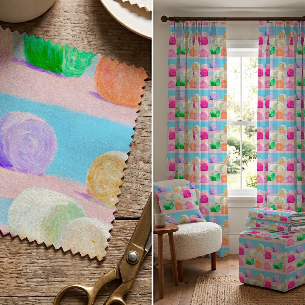 Technicolor Harvest - Fabric - Linen Rowe