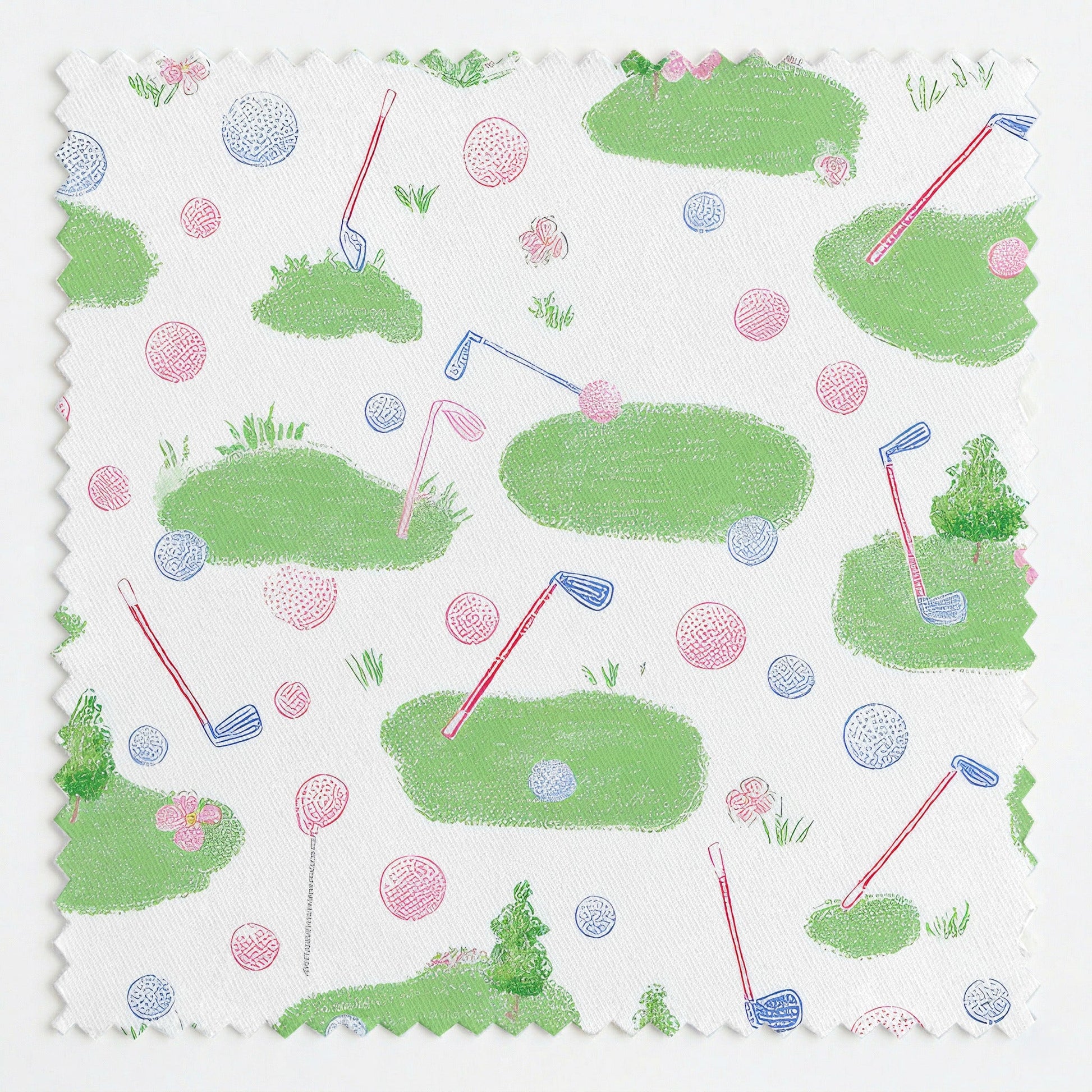 The Back Nine - Fabric - Linen Rowe