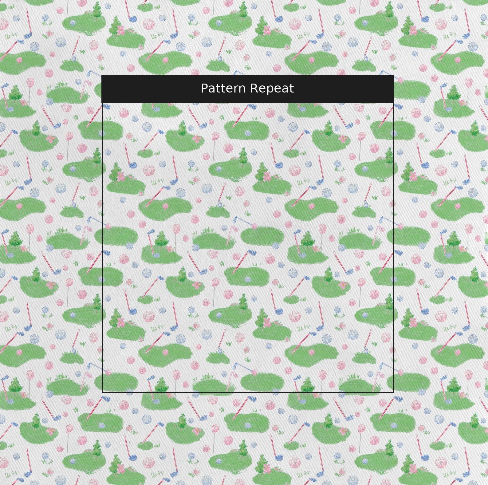 The Back Nine - Fabric - Linen Rowe