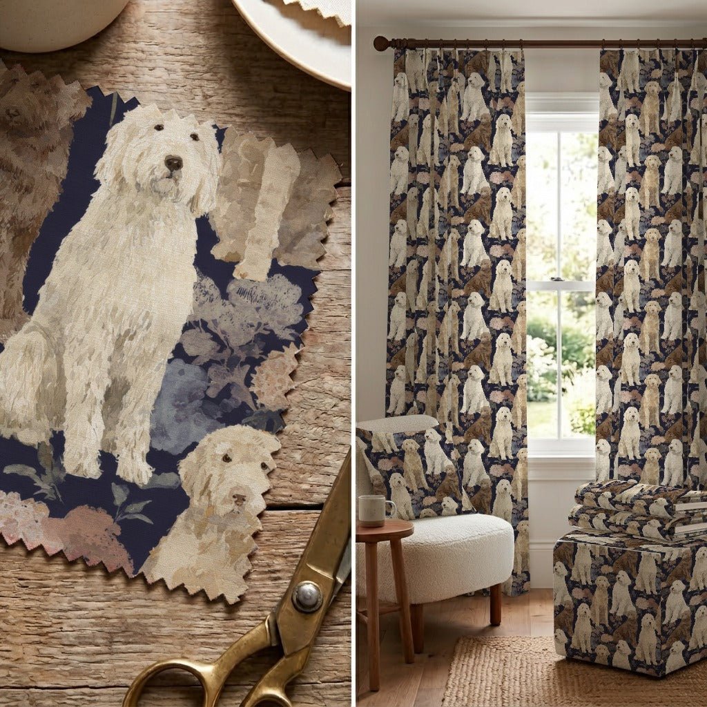 The Doodle Index - Fabric - Linen Rowe