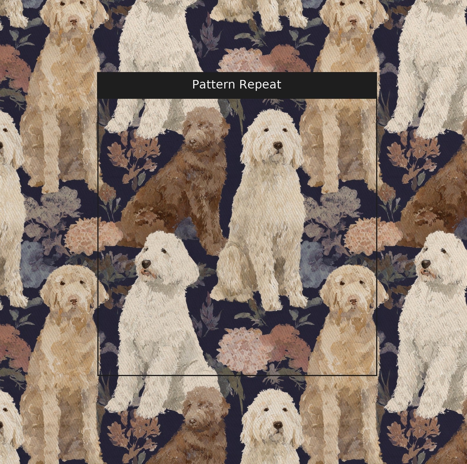 The Doodle Index - Fabric - Linen Rowe