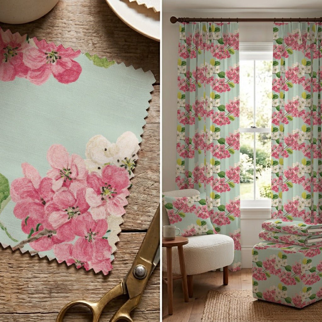 The Flower Market - Fabric - Linen Rowe