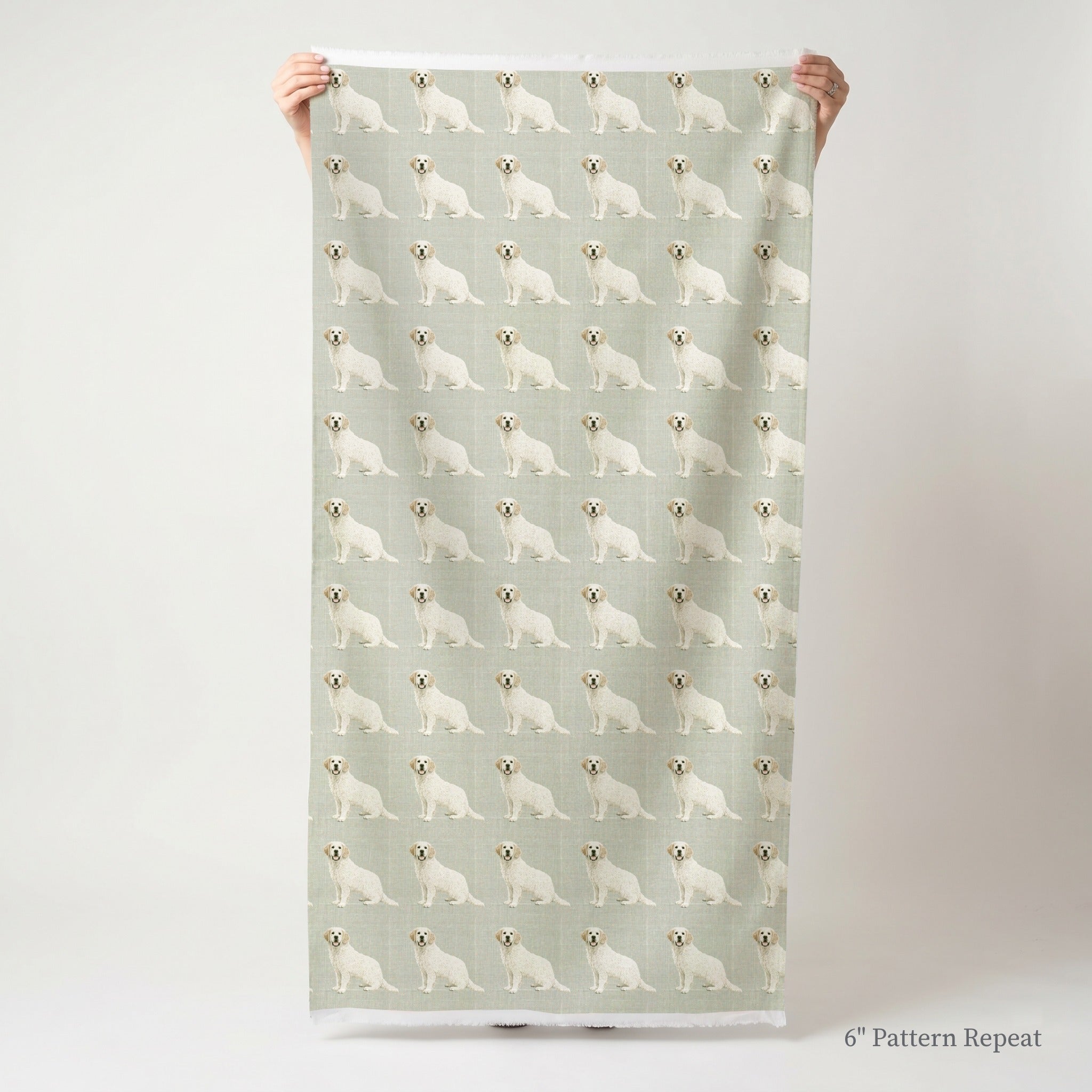 The Goodest Boy - Fabric - Linen Rowe