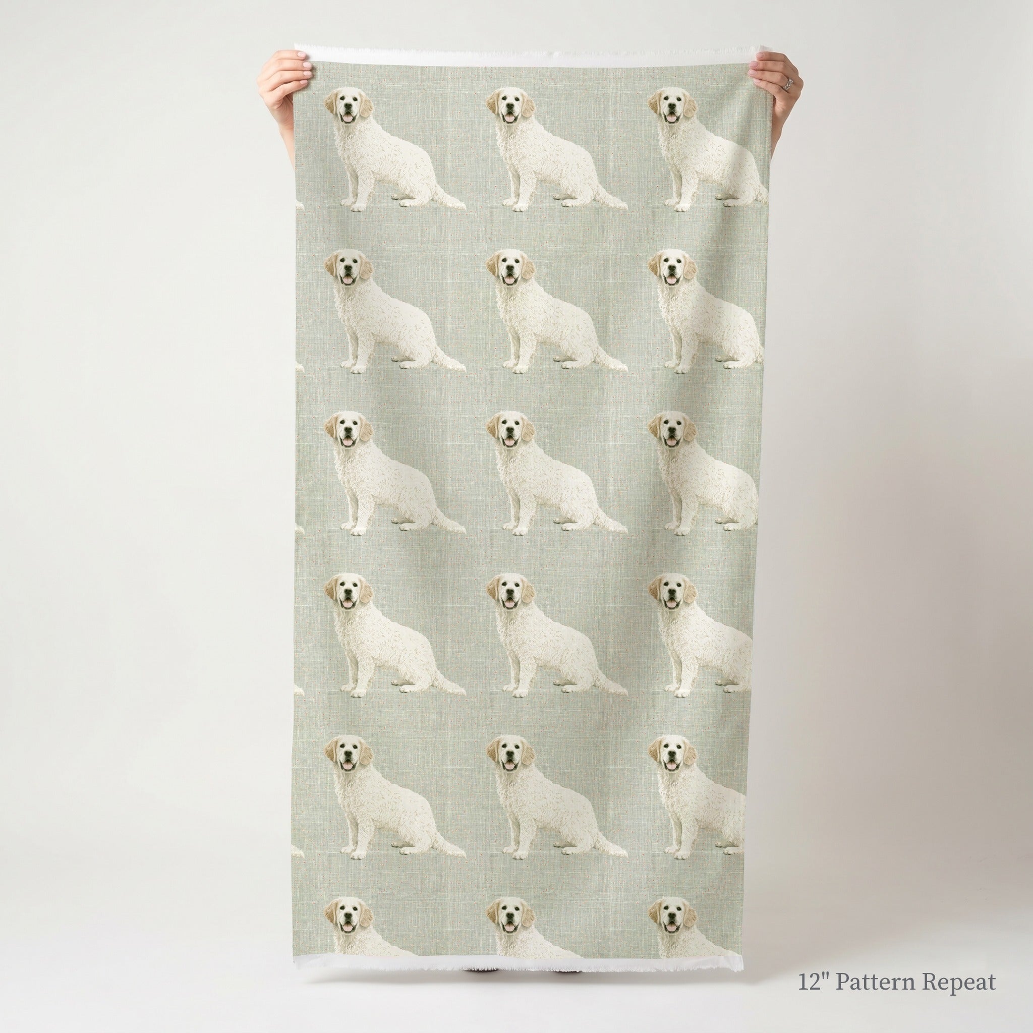 The Goodest Boy - Fabric - Linen Rowe