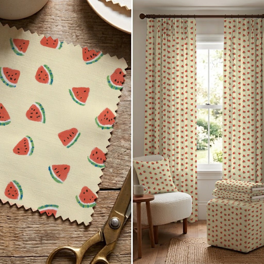 The Green Rind - Fabric - Linen Rowe
