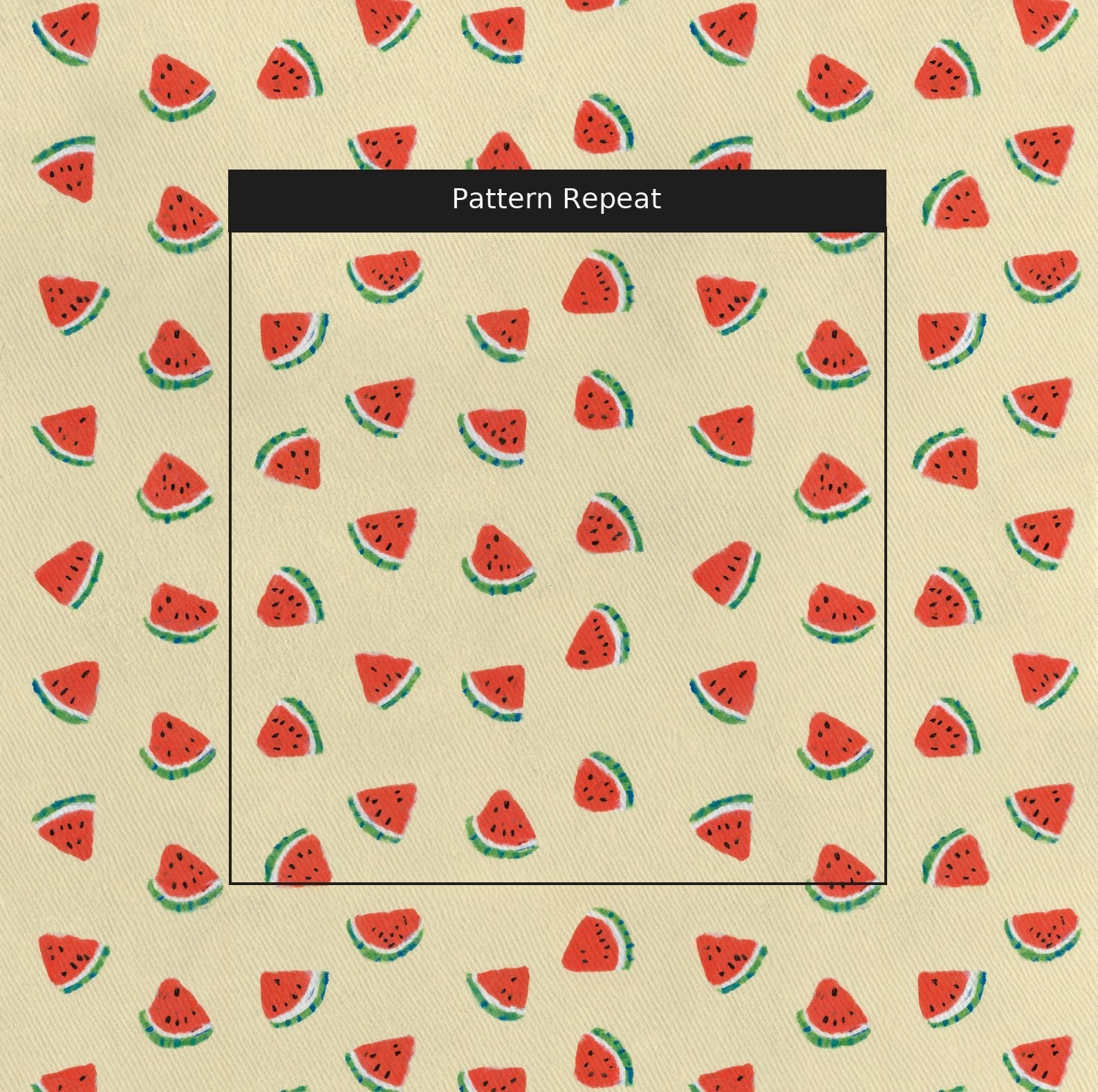 The Green Rind - Fabric - Linen Rowe
