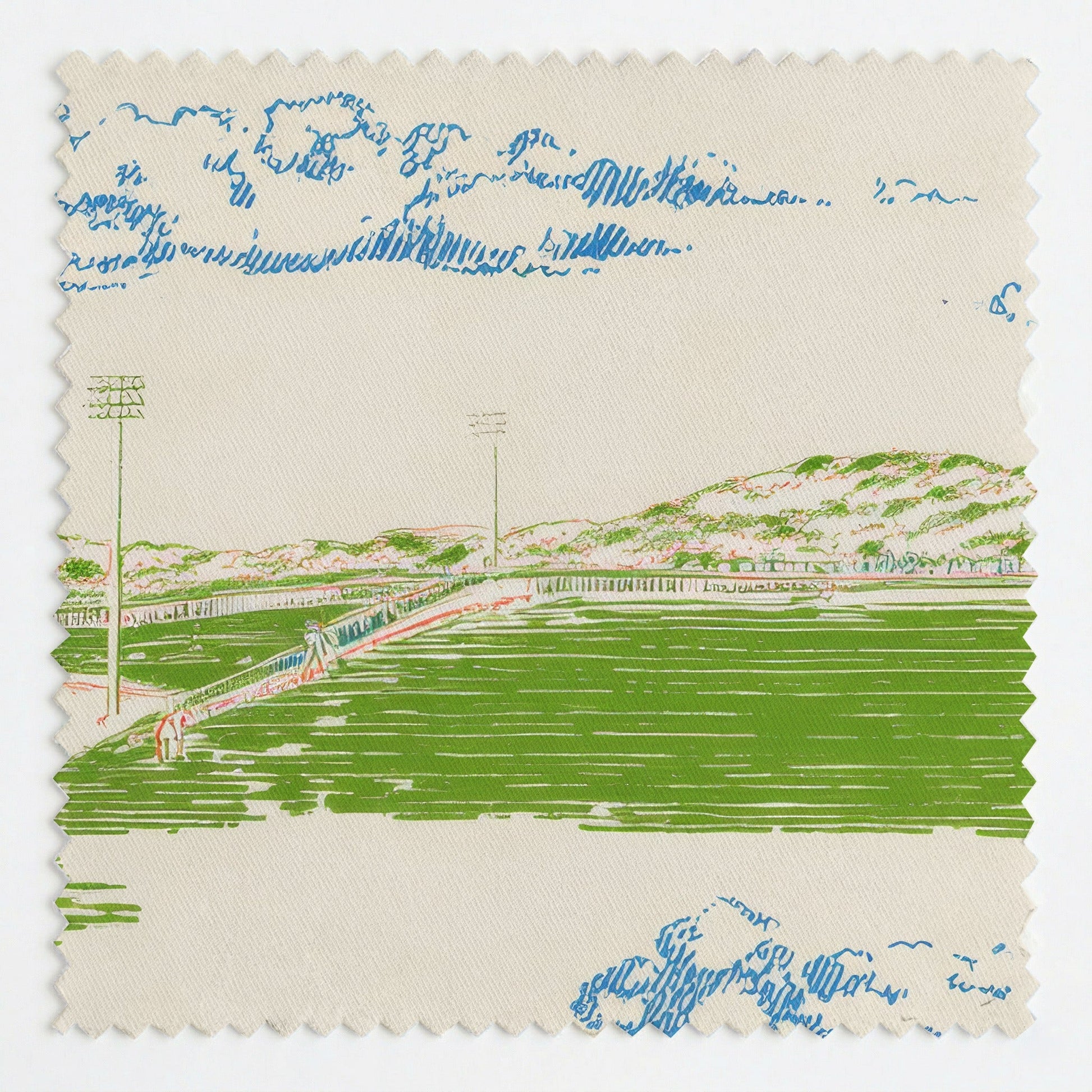The Infield - Fabric - Linen Rowe