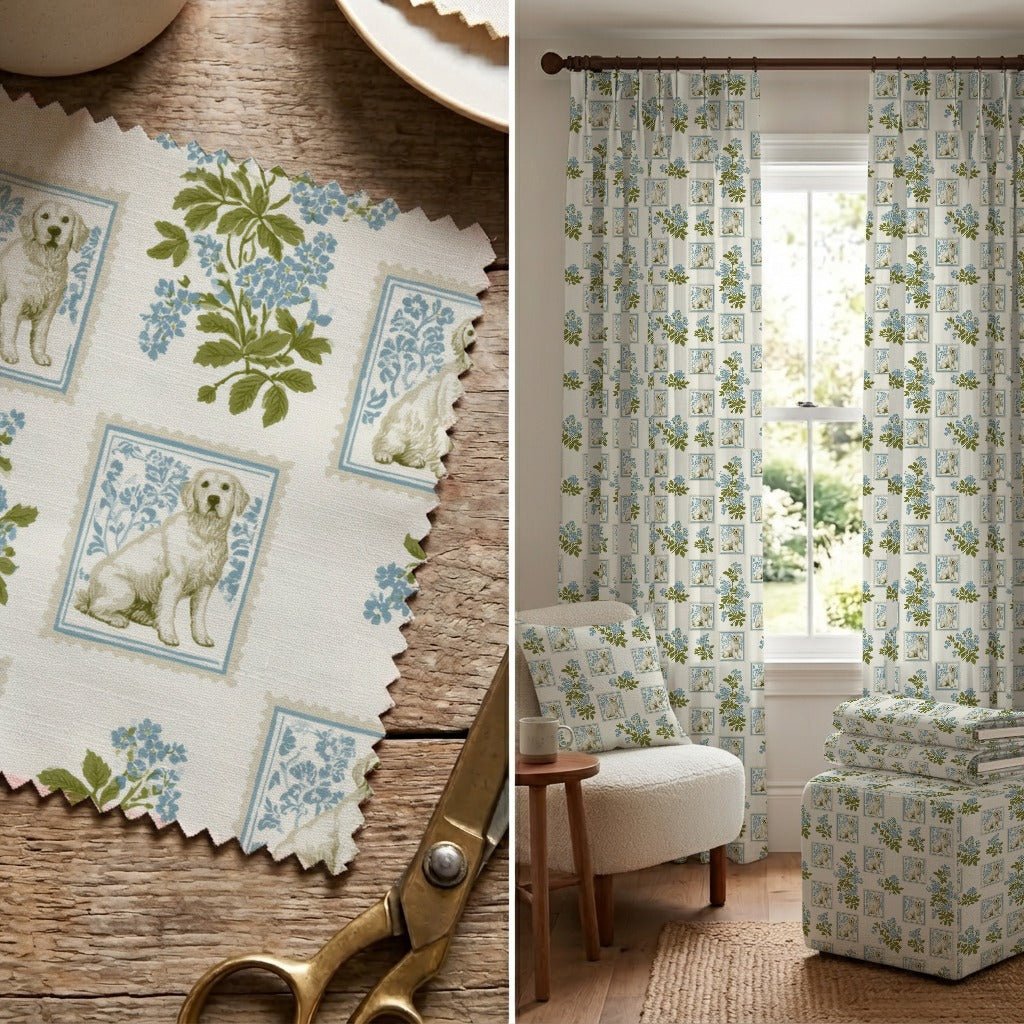 The Meadow Pup - Fabric - Linen Rowe
