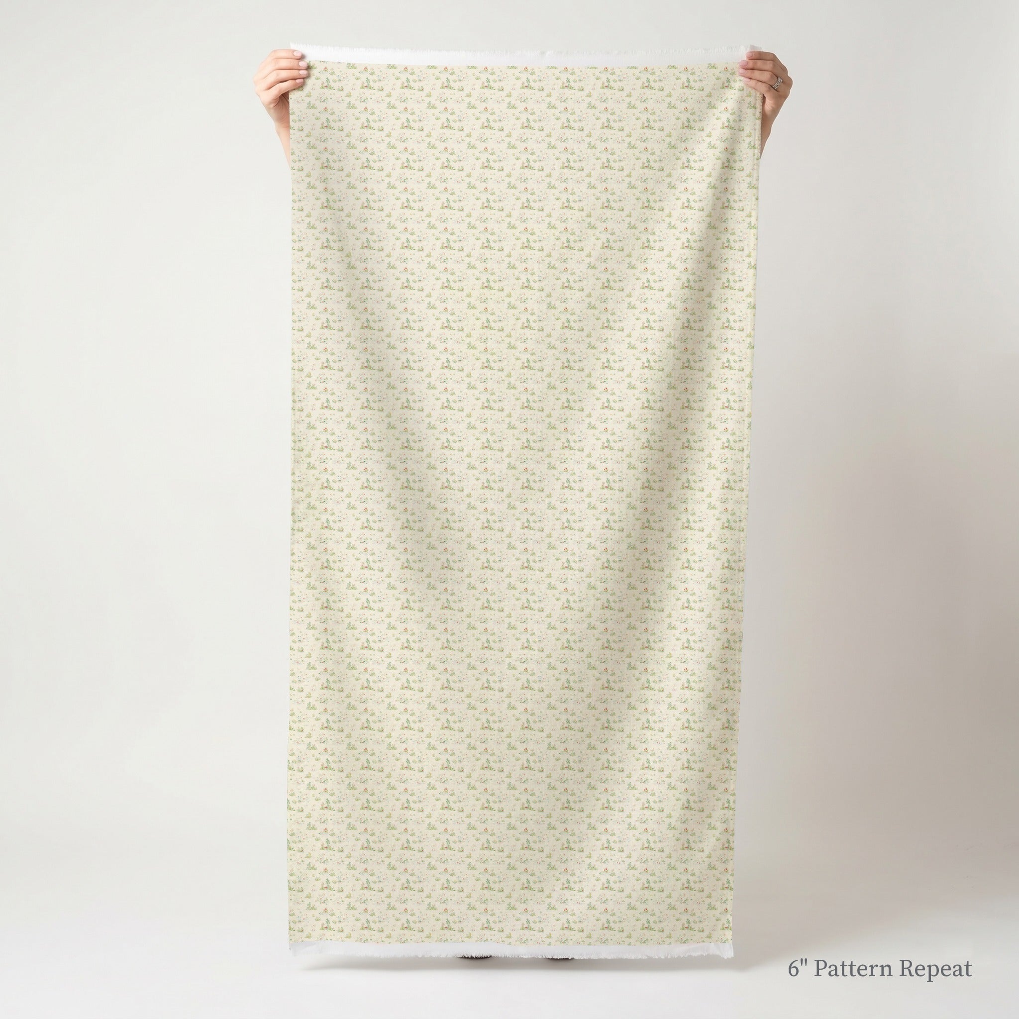 The Muddy Bank - Fabric - Linen Rowe