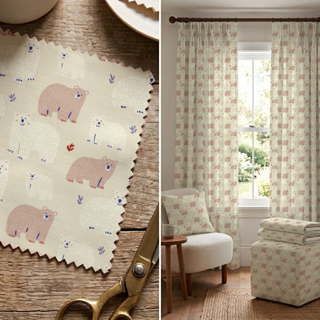 The Old Den - Fabric - Linen Rowe