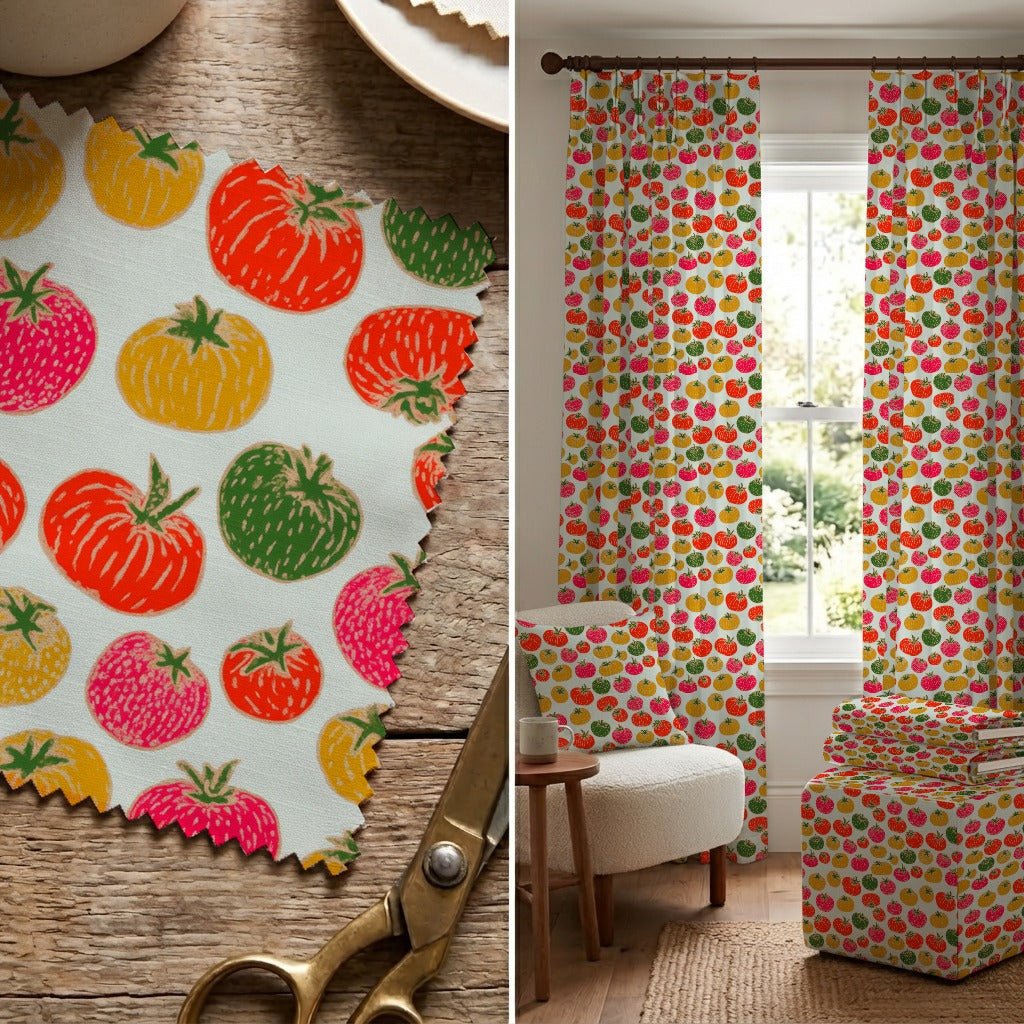 The Rosy Round - Fabric - Linen Rowe