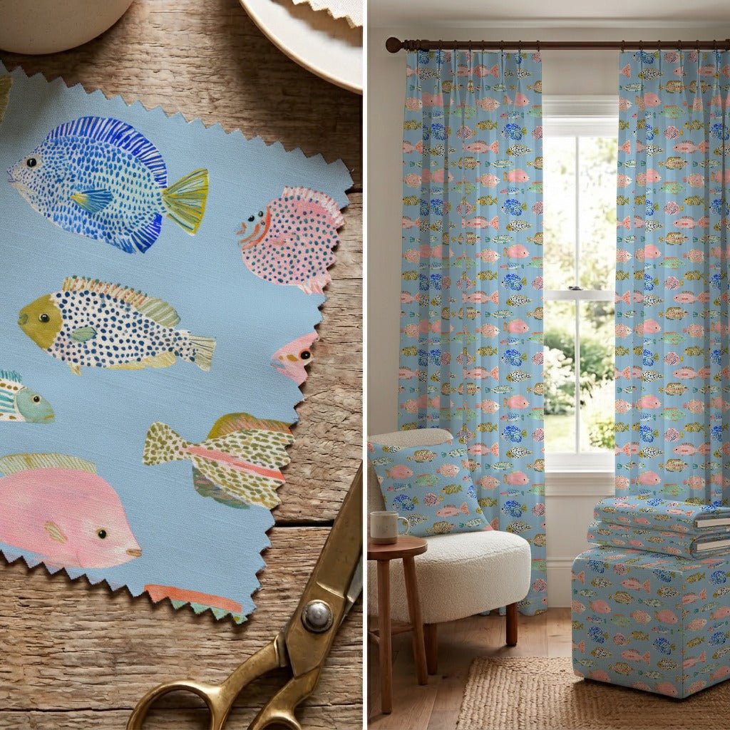 The Sandy Fin - Fabric - Linen Rowe