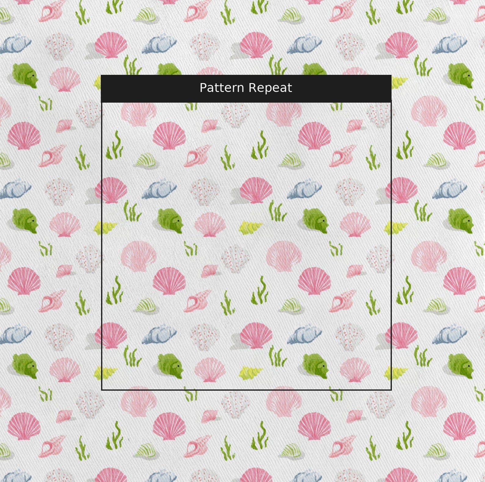 The Sea Floor - Fabric - Linen Rowe