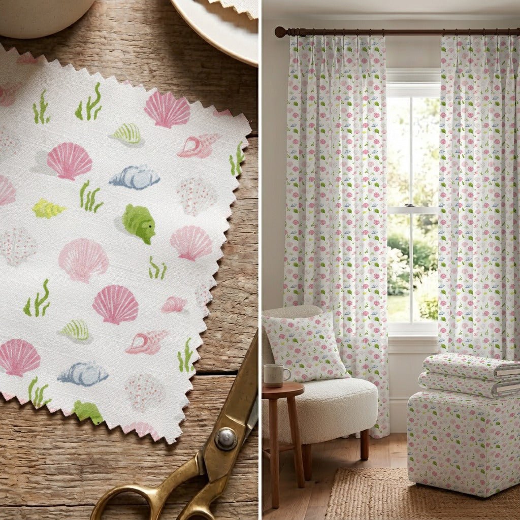 The Sea Floor - Fabric - Linen Rowe