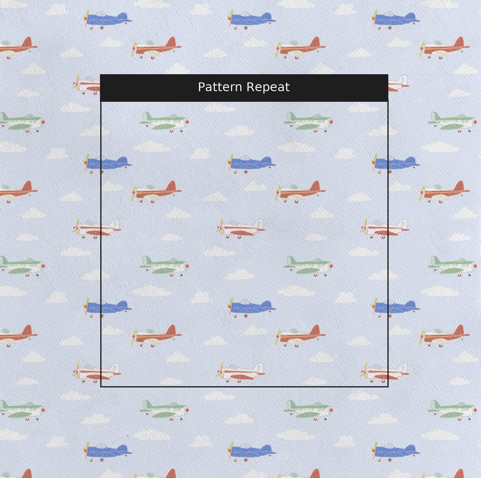 The Tiny Pilot - Fabric - Linen Rowe