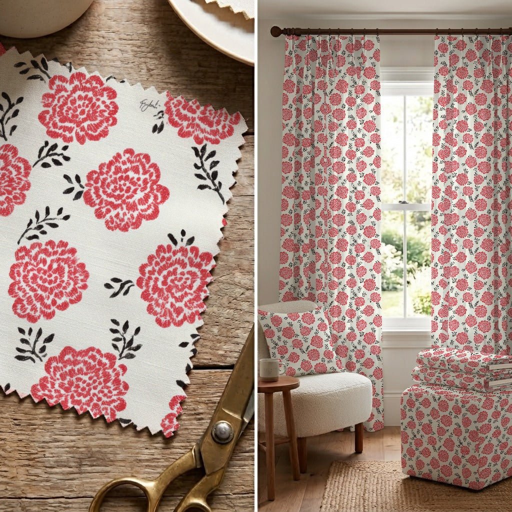 Theron Garden - Fabric - Linen Rowe