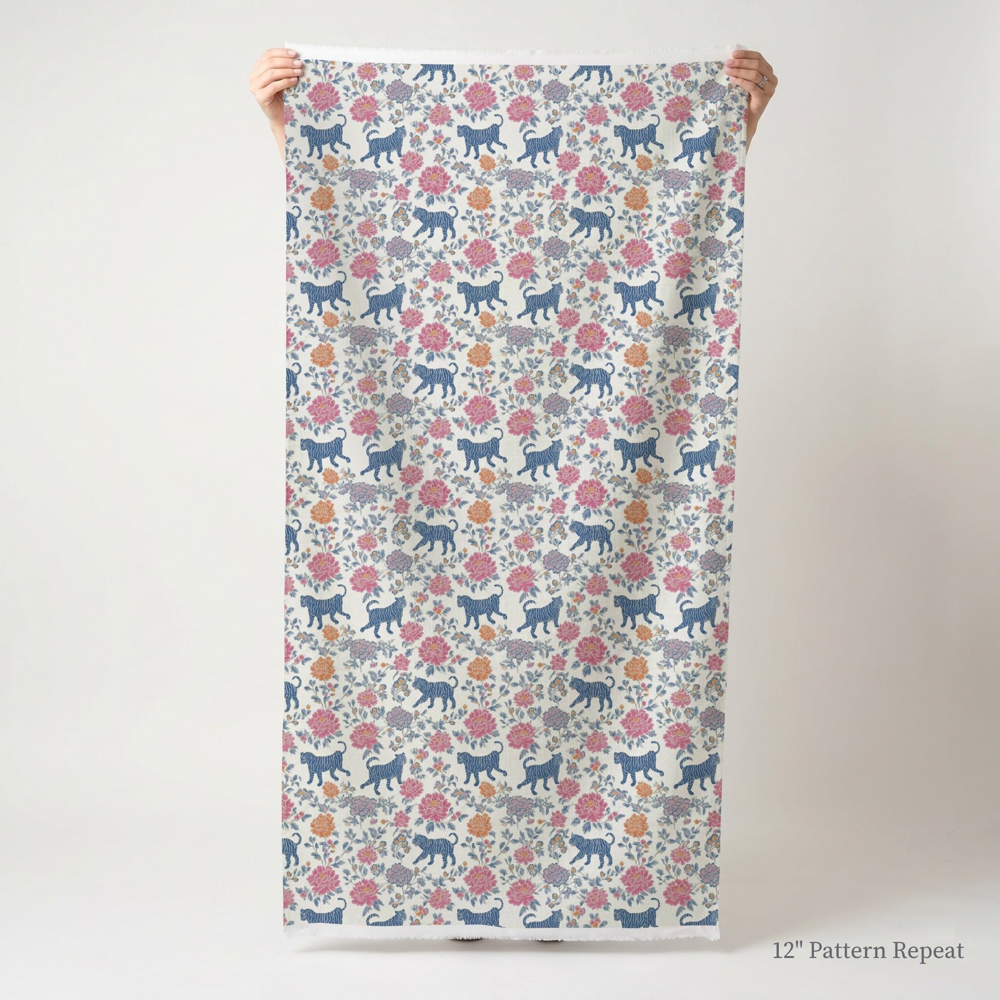 Tiger Queen - Fabric - Linen Rowe