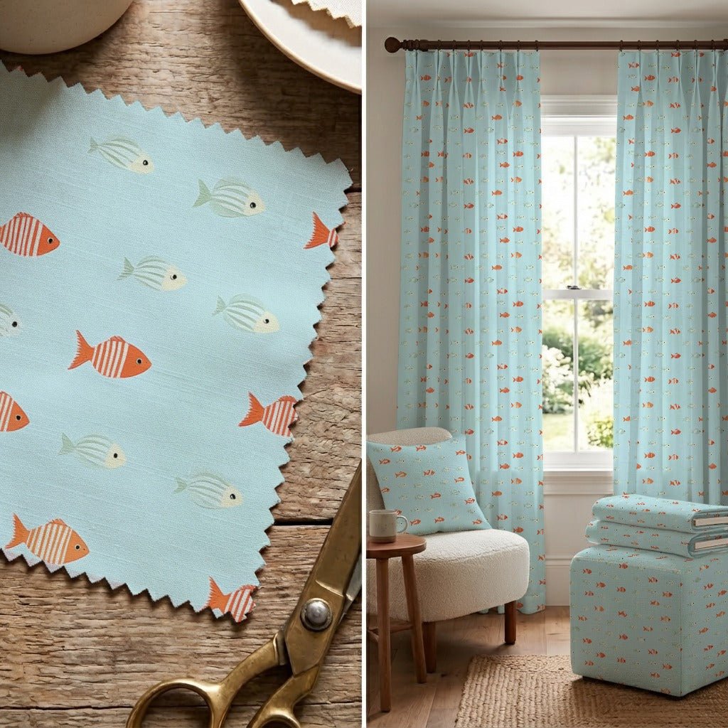 Tiny Catch - Fabric - Linen Rowe
