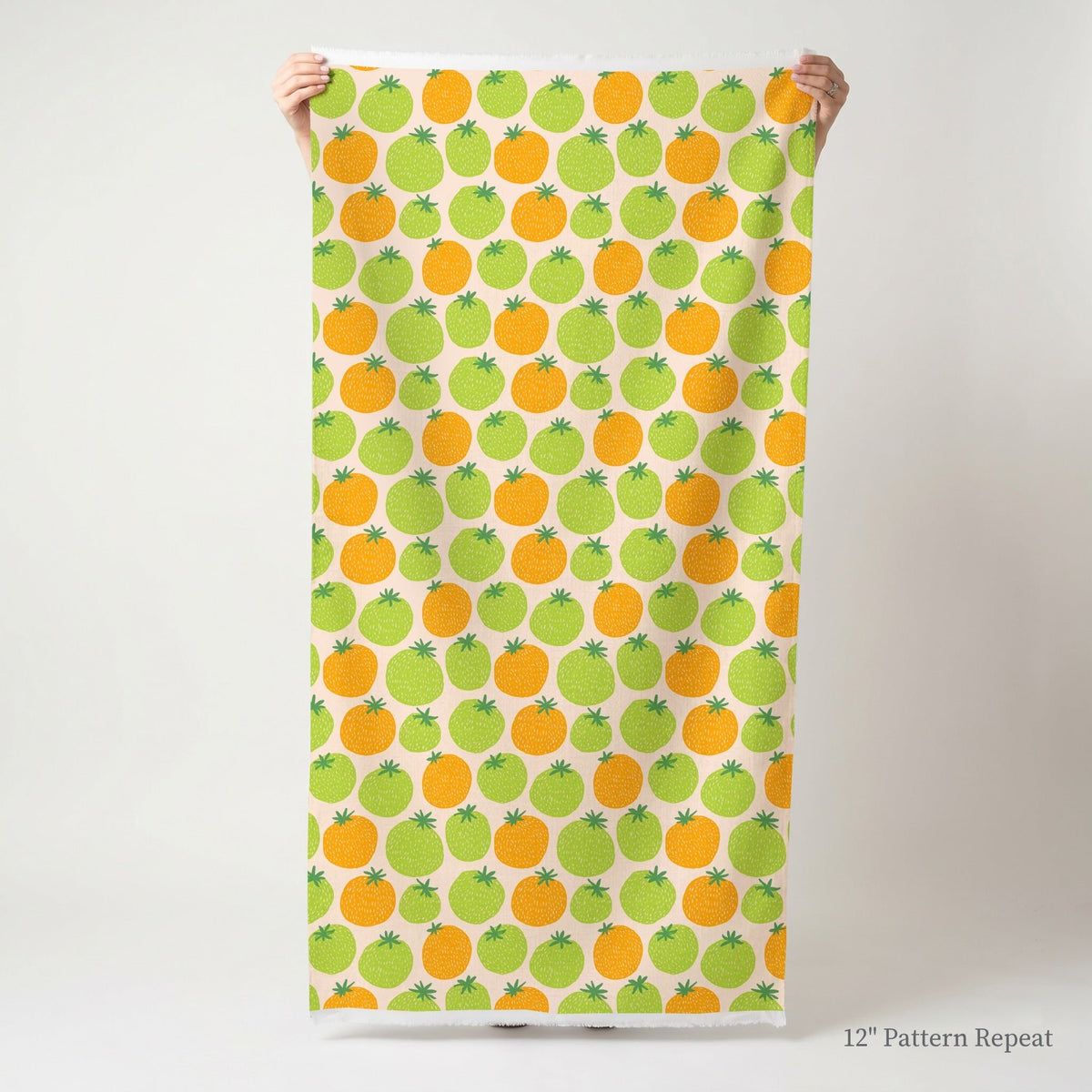 Tomato Garden - Fabric - Linen Rowe