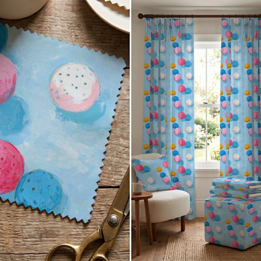 Topspin Sorbet - Fabric - Linen Rowe