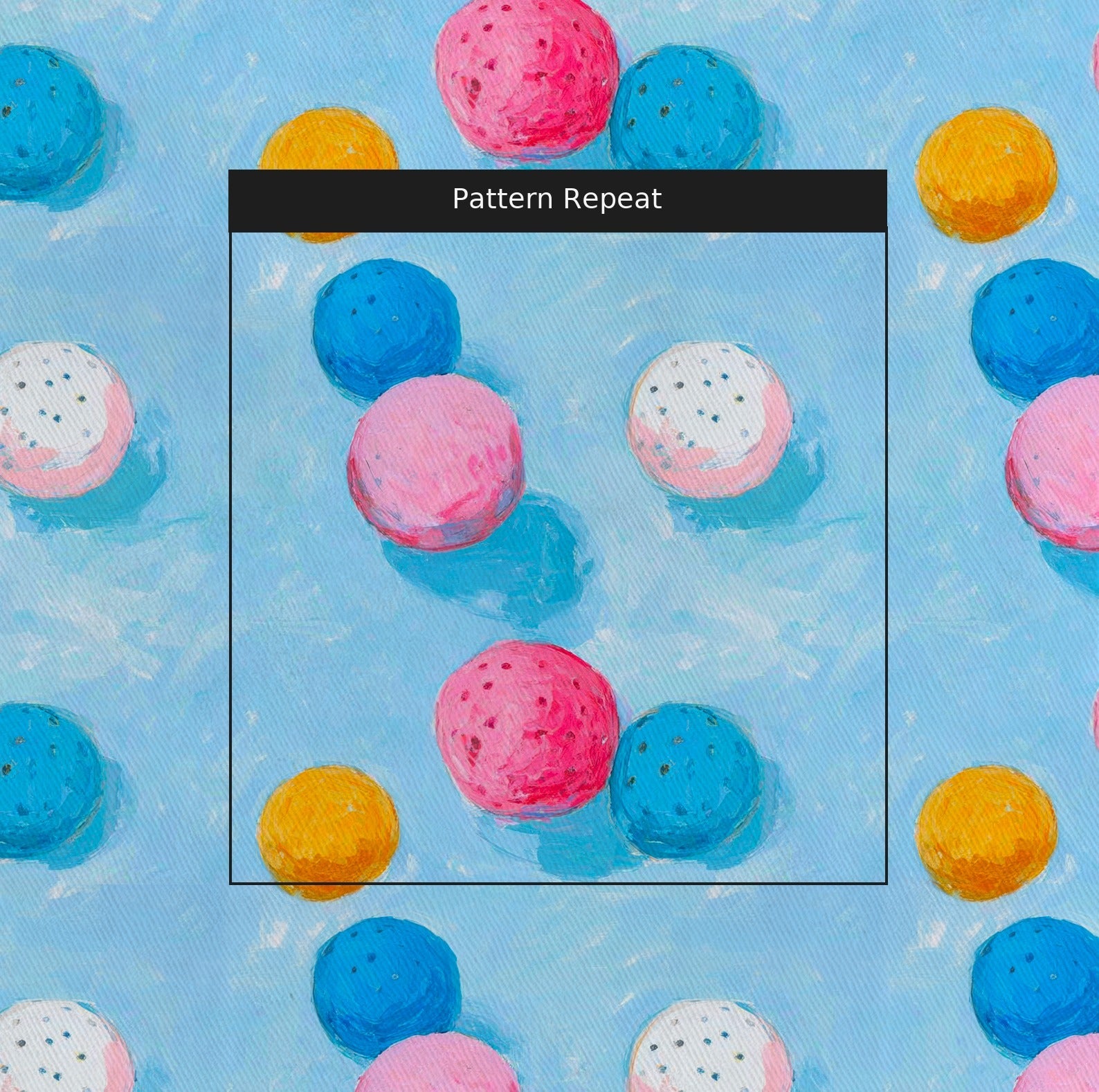 Topspin Sorbet - Fabric - Linen Rowe