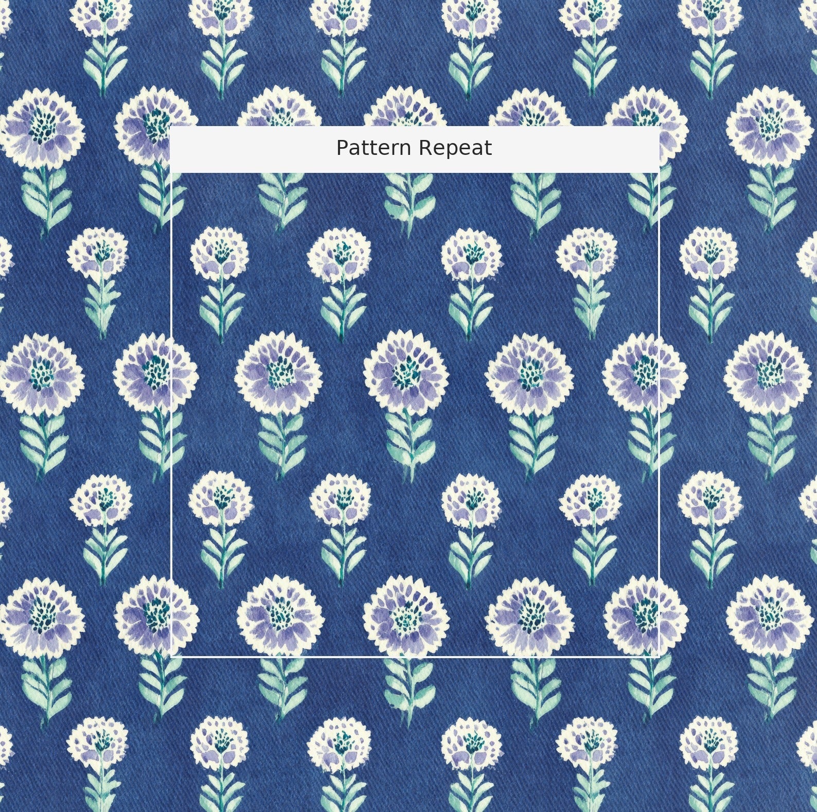 Torquil Bloom - Fabric - Linen Rowe