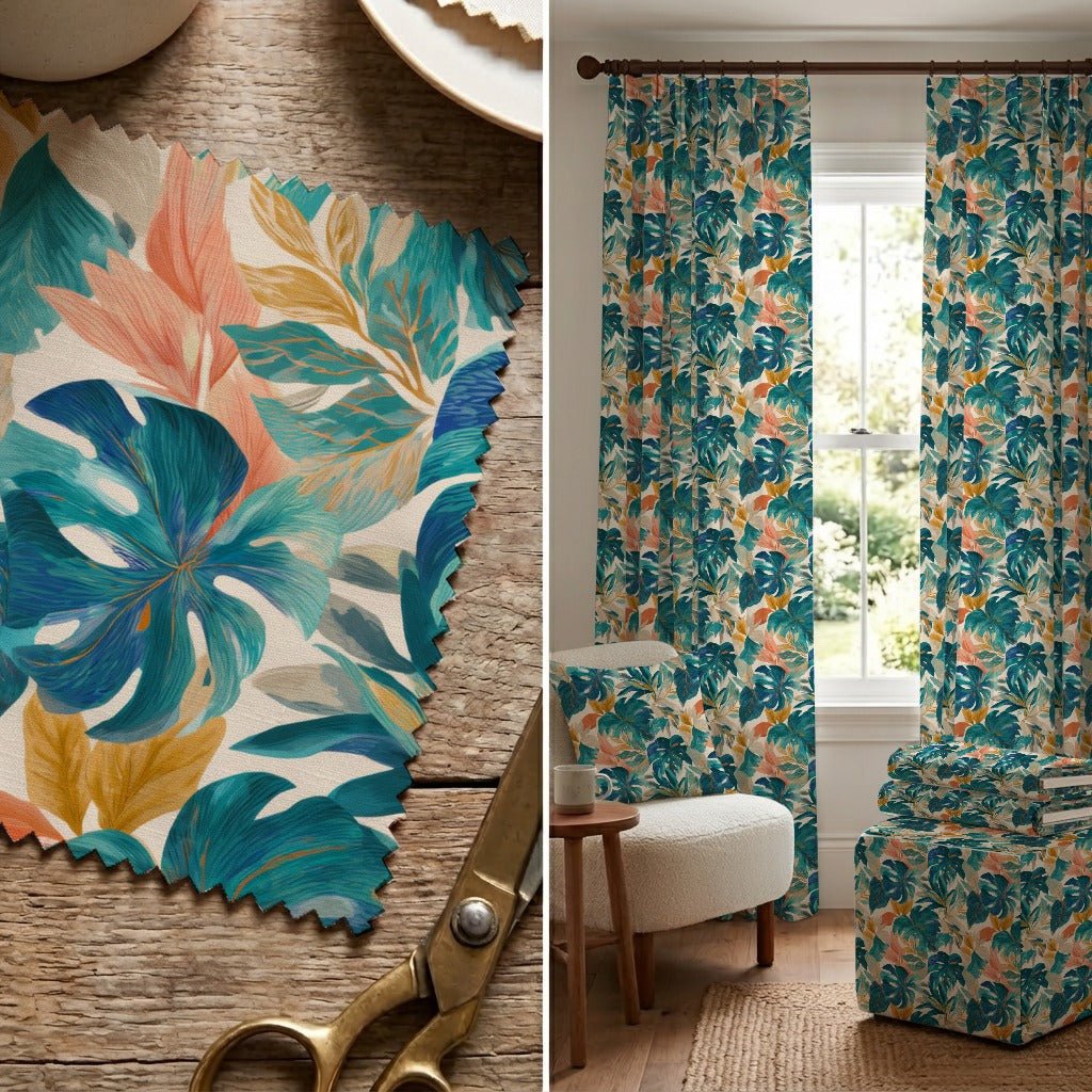 Tropical Rainforest - Fabric - Linen Rowe