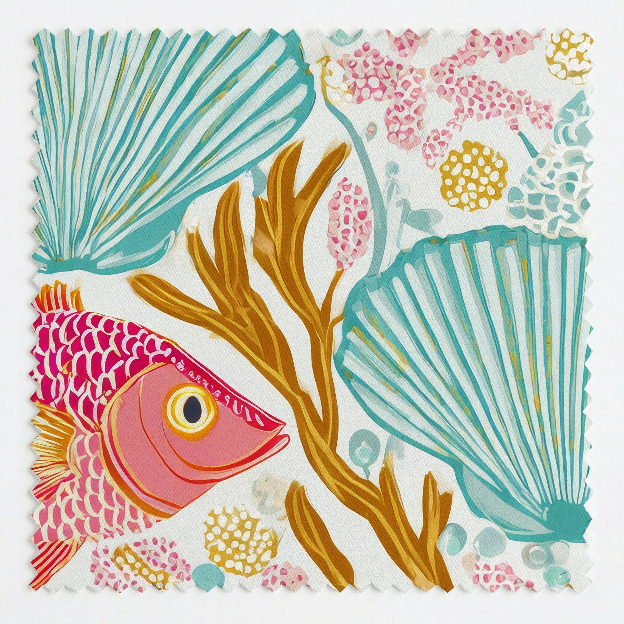 Tropical Reef - Fabric - Linen Rowe