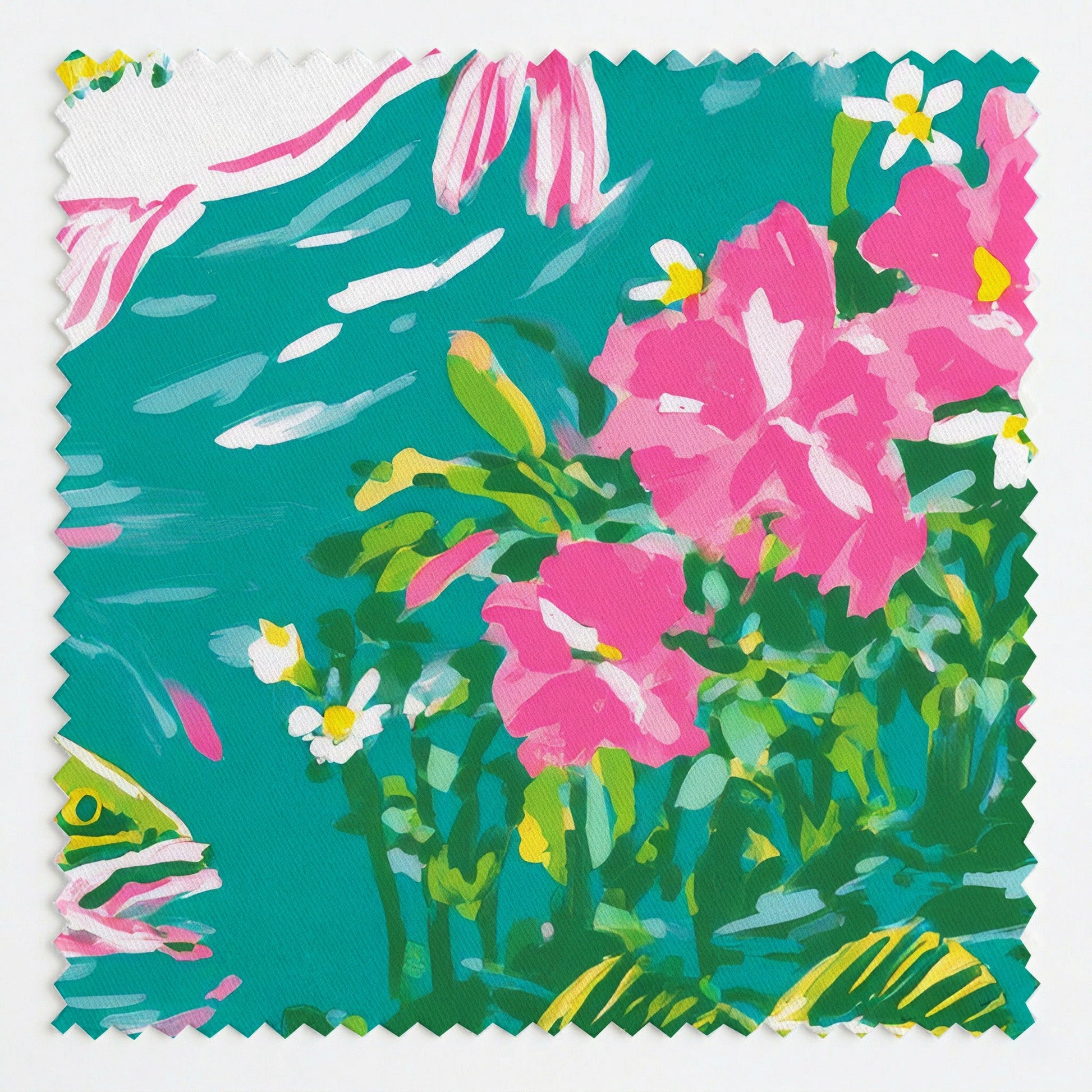 Tropical Trout - Fabric - Linen Rowe