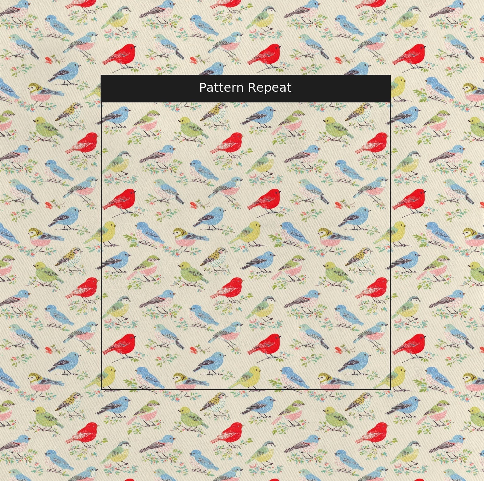 Tweety Bird - Fabric - Linen Rowe
