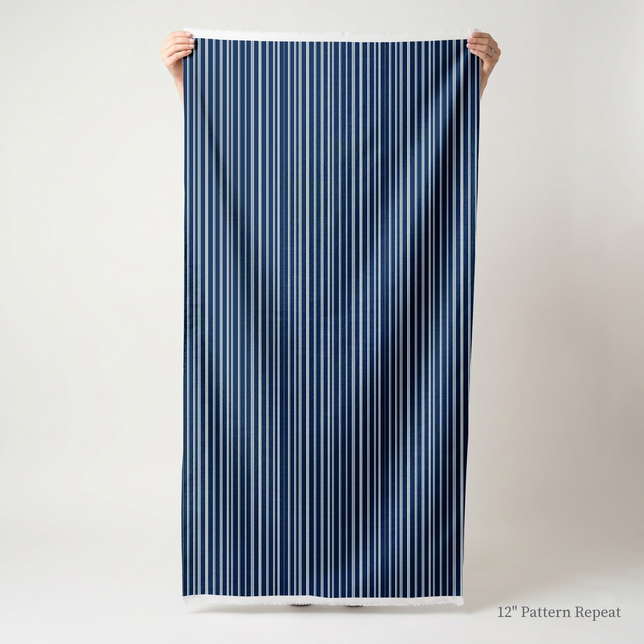 Vale Stripes - Fabric - Linen Rowe