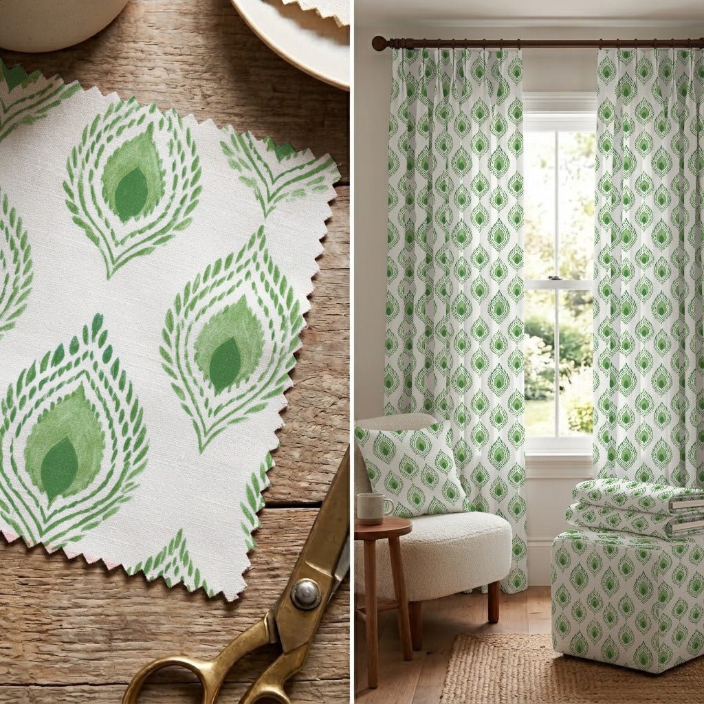 Valehart Feather - Fabric - Linen Rowe