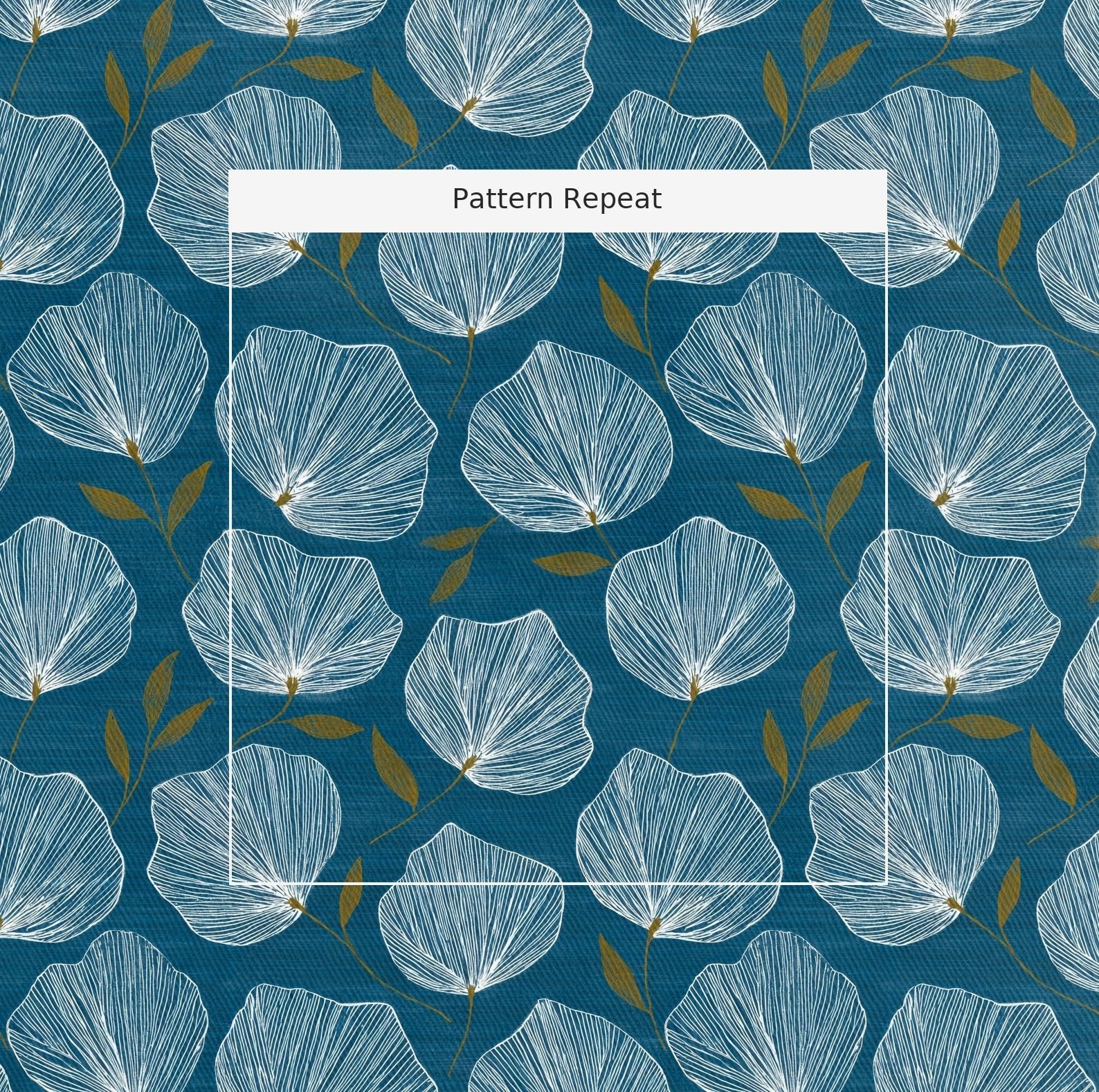 Valor Blooms - Fabric - Linen Rowe