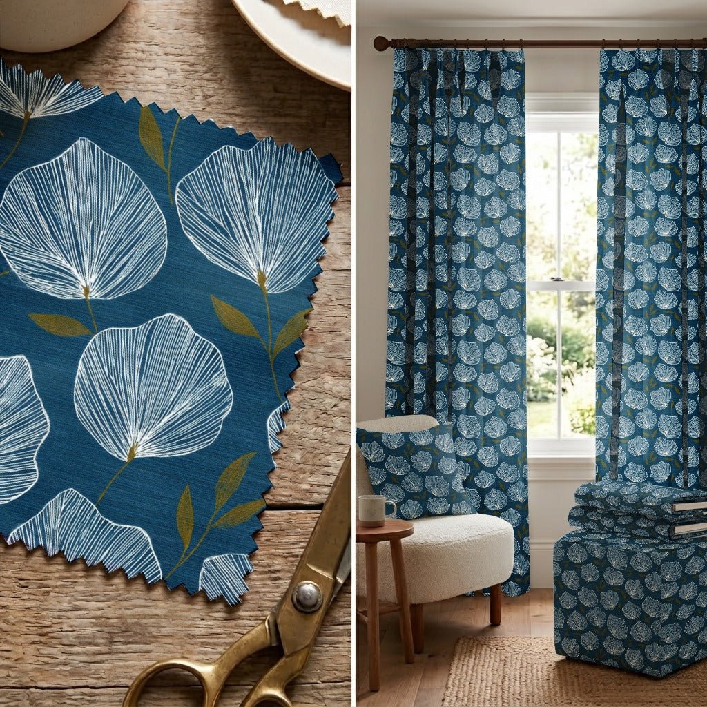 Valor Blooms - Fabric - Linen Rowe