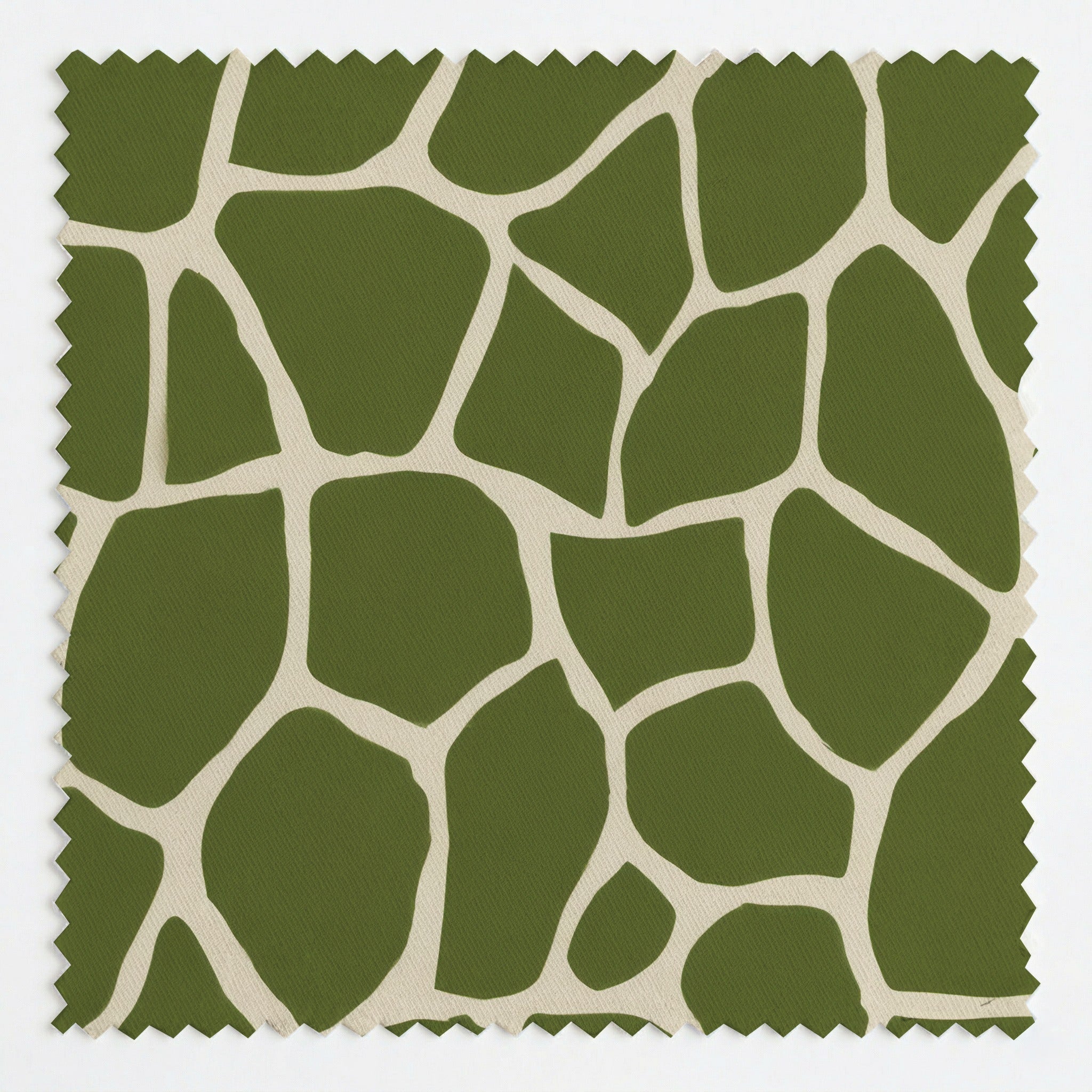 Verde Giraffe - Fabric - Linen Rowe