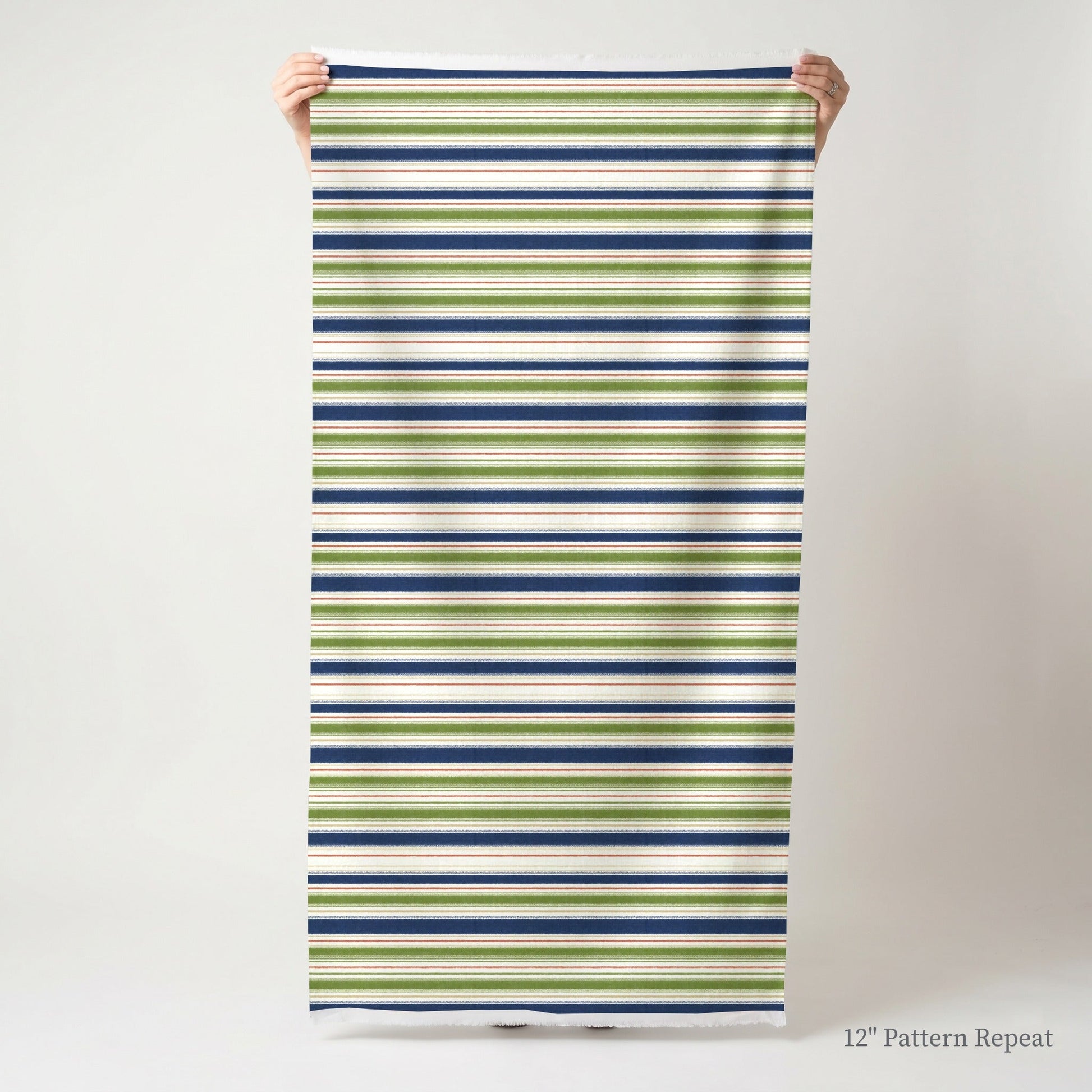 Vespera Stripes - Fabric - Linen Rowe