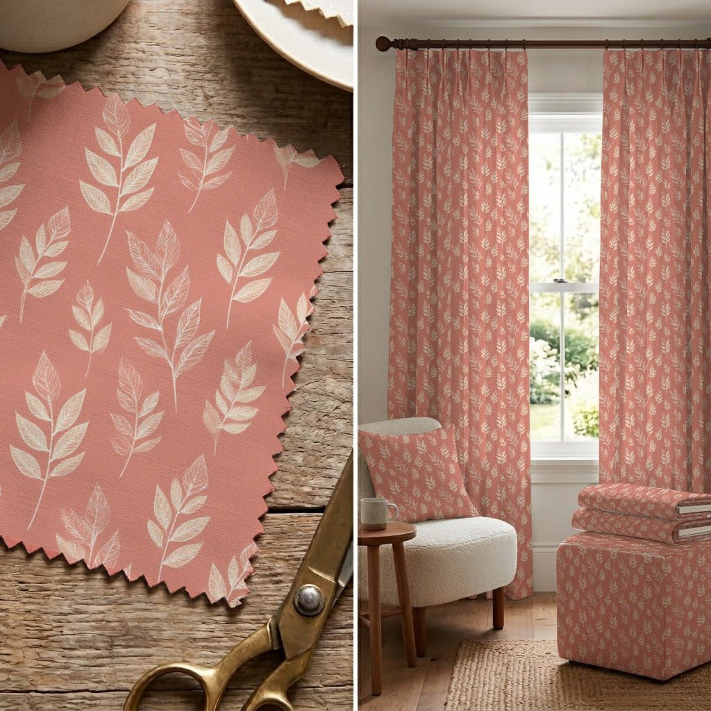 Ville Rose - Fabric - Linen Rowe
