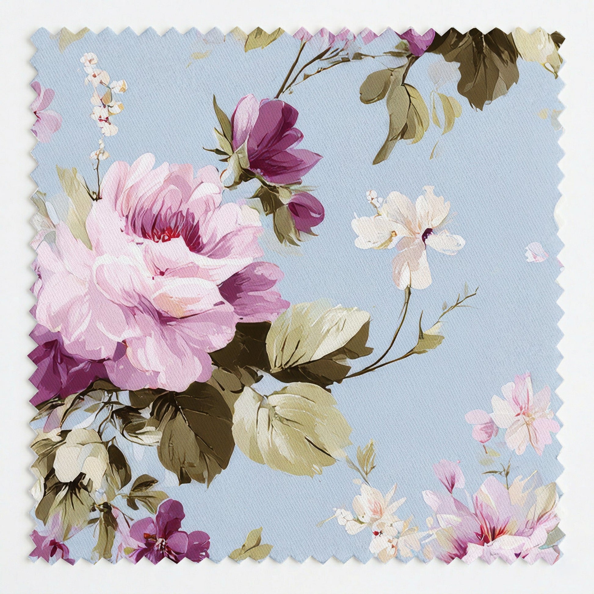 Vintage Florals - Fabric - Linen Rowe