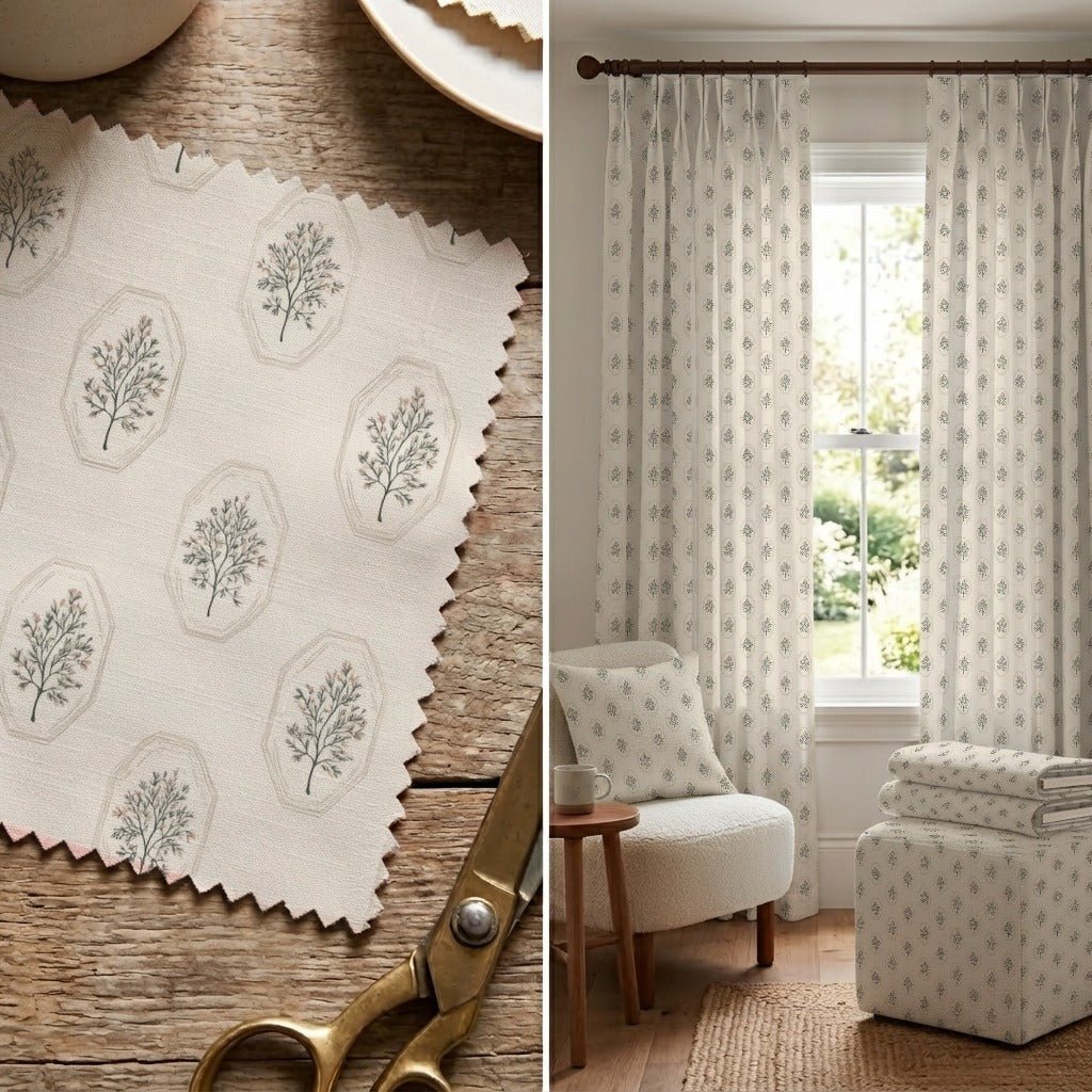 Vintage Frames - Fabric - Linen Rowe