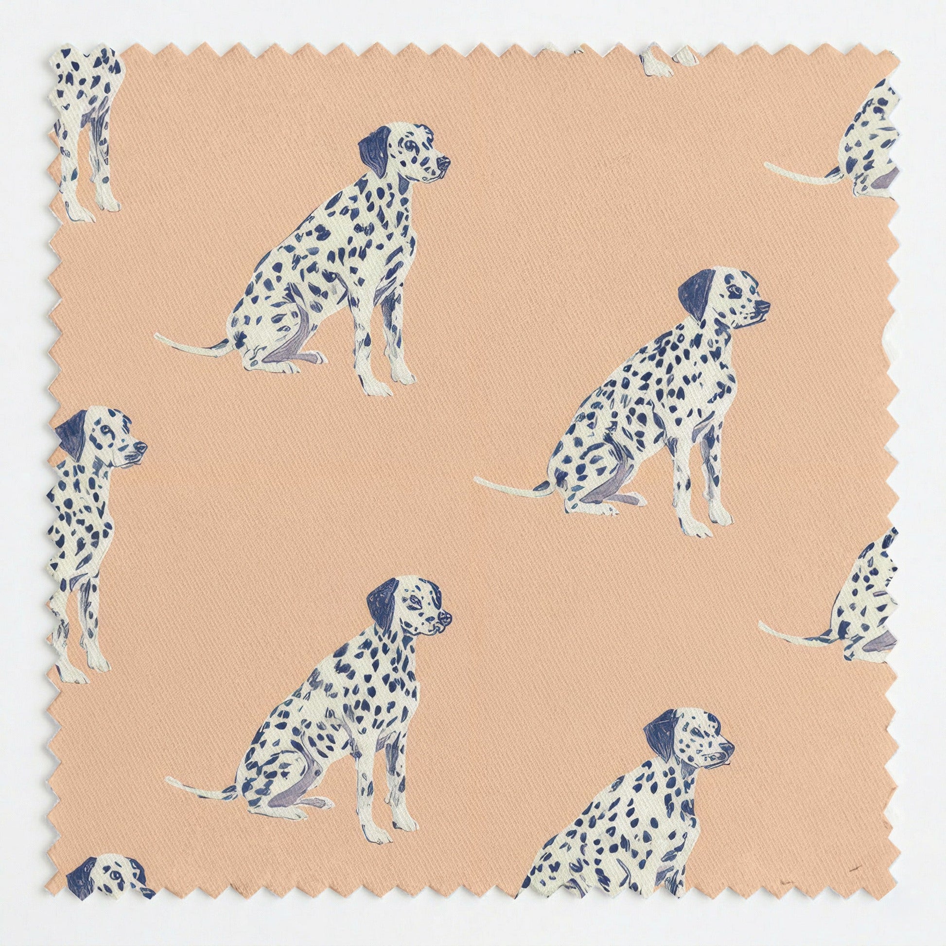 Waggle Repeat - Fabric - Linen Rowe
