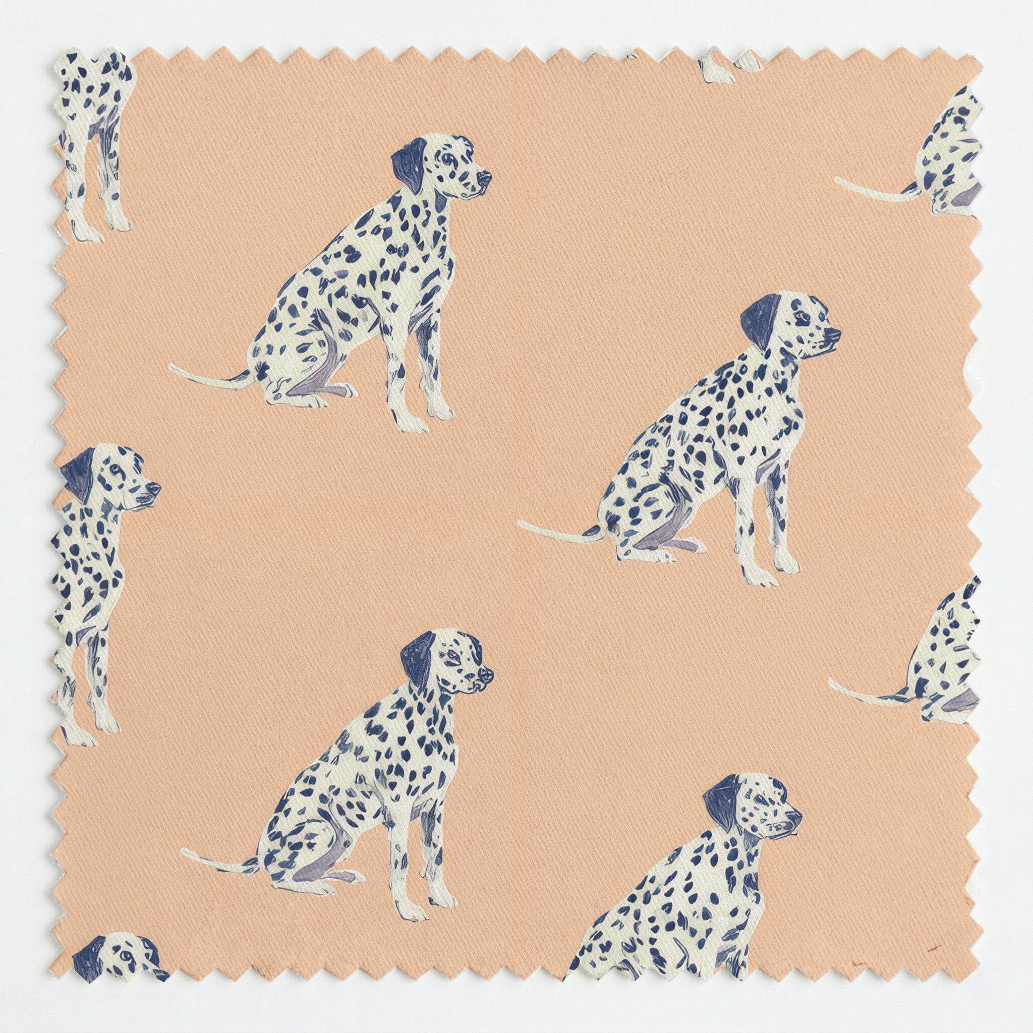 Waggle Repeat - Fabric - Linen Rowe